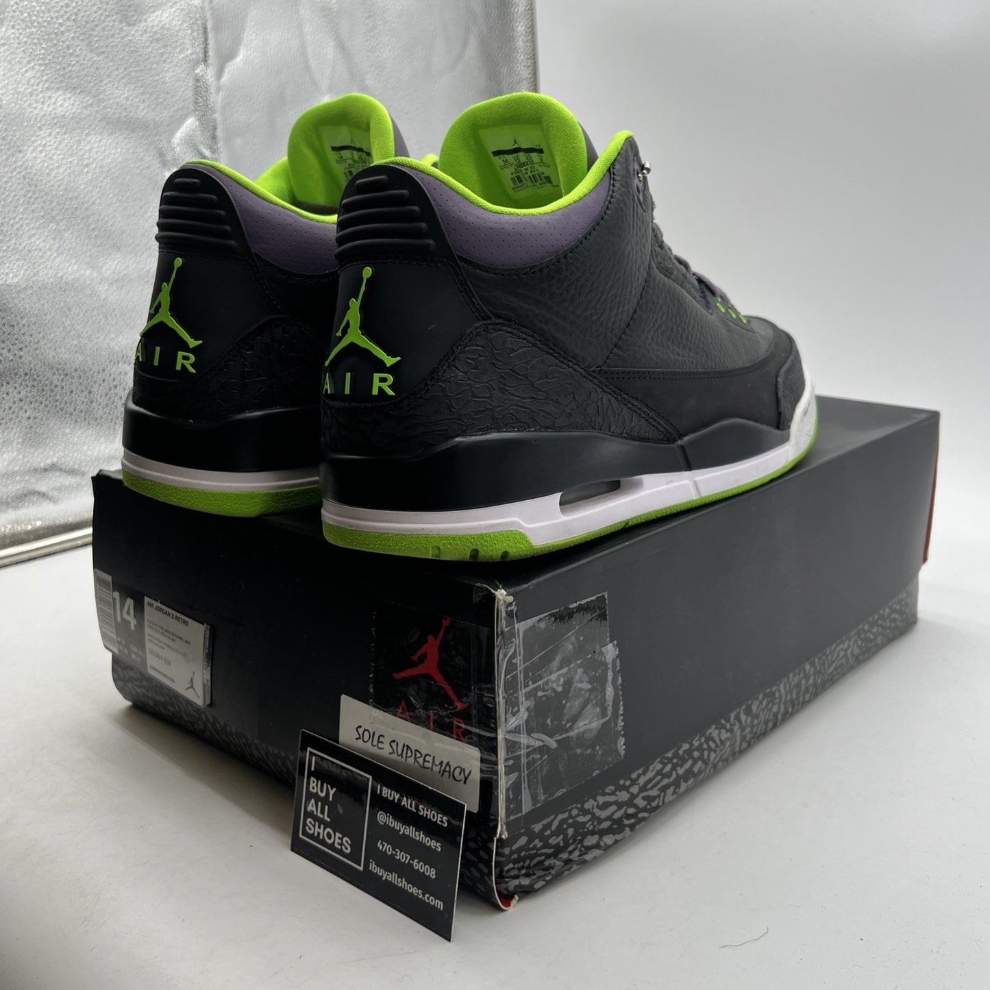 Size 14 - Air Jordan 3 Retro Joker (136064-018)
