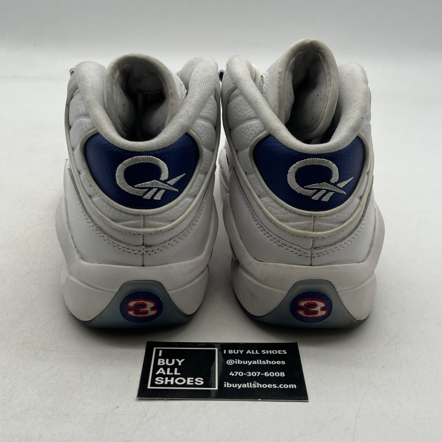 Size 9 - Reebok Question 2022 Mid Blue Toe (GX0227)