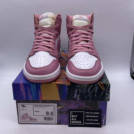 Size 9.5 - AIR KIY x REVES PARIS ‘85 HI “BLUSH PINK”