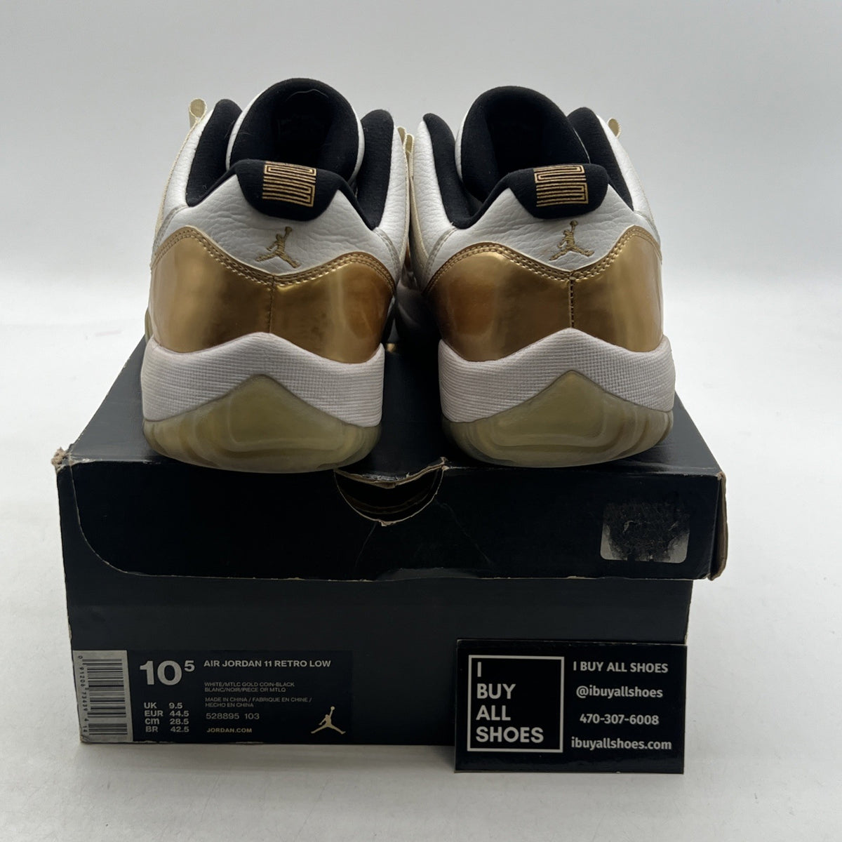Size 10.5 - Air Jordan 11 Retro Low Closing Ceremony (528895-103)