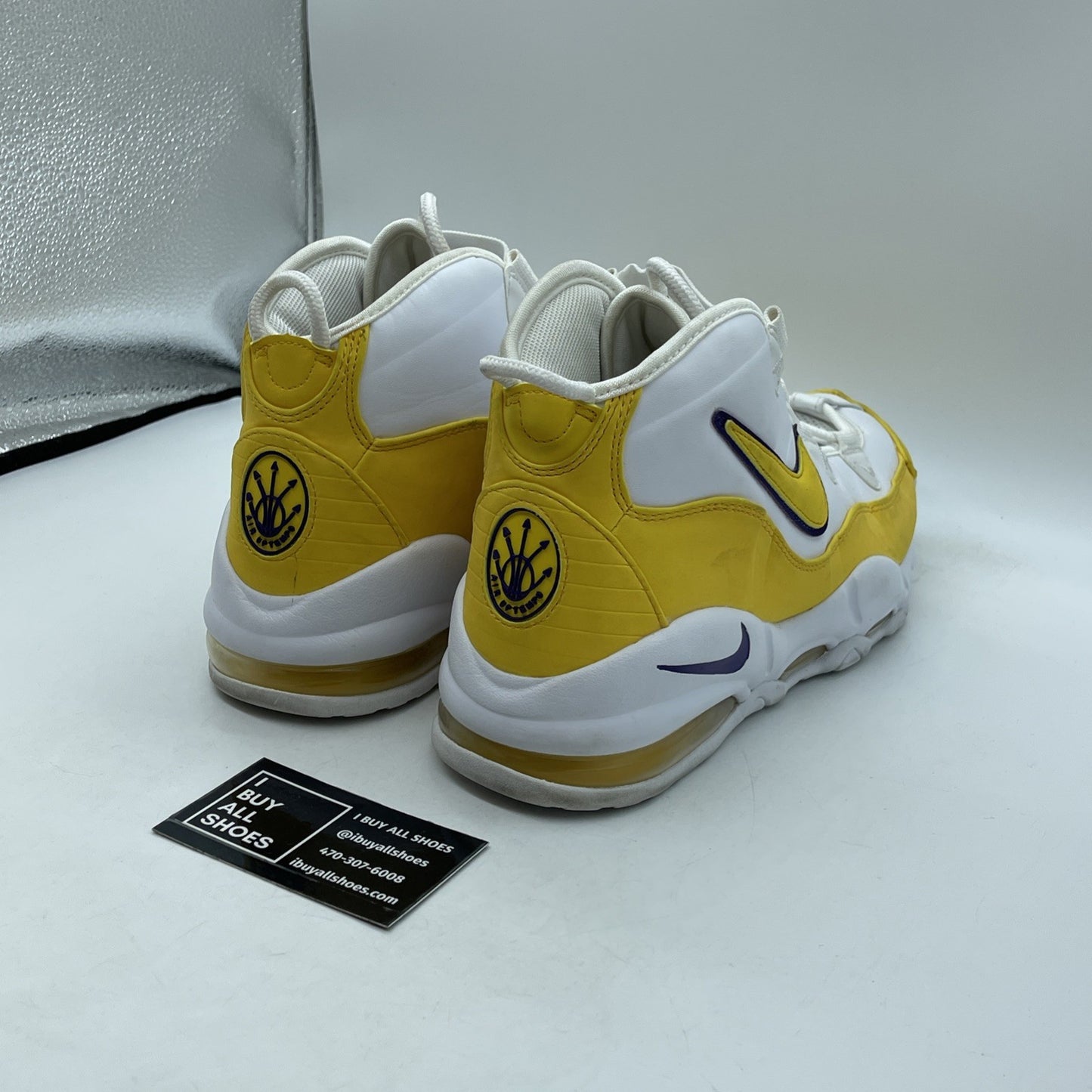 Size 10 - Nike Air Max Uptempo 95 2019 Lakers White Suede (CK0892-102)
