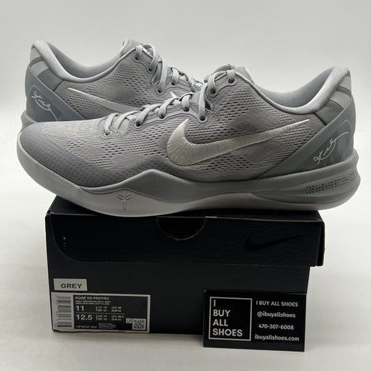 Size 11 - Nike Kobe 8 Protro Wolf Grey (HF9550-002)