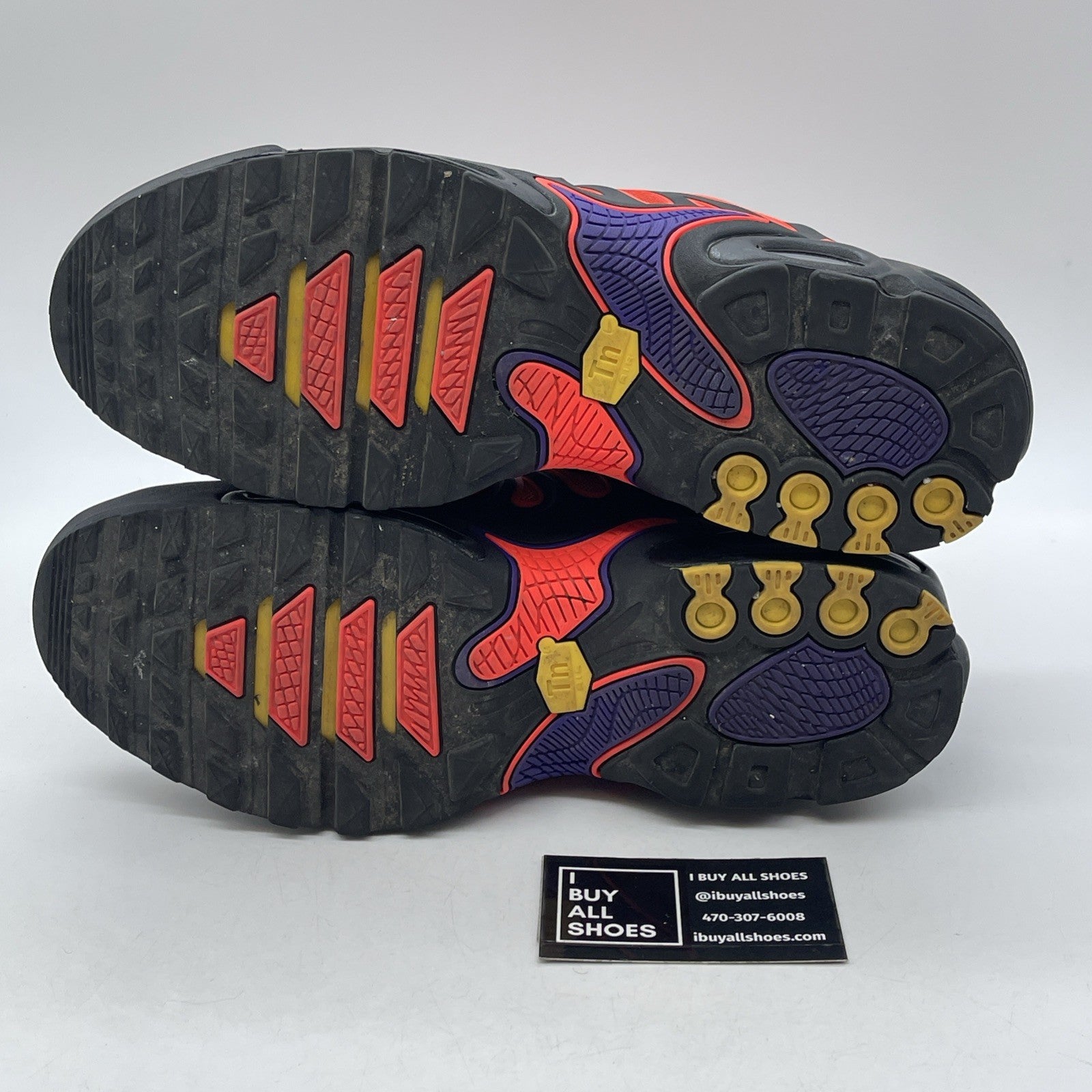 Size 9.5 - Nike Air Max Plus Drift All Day Black Purple Yellow (FD4290-003)