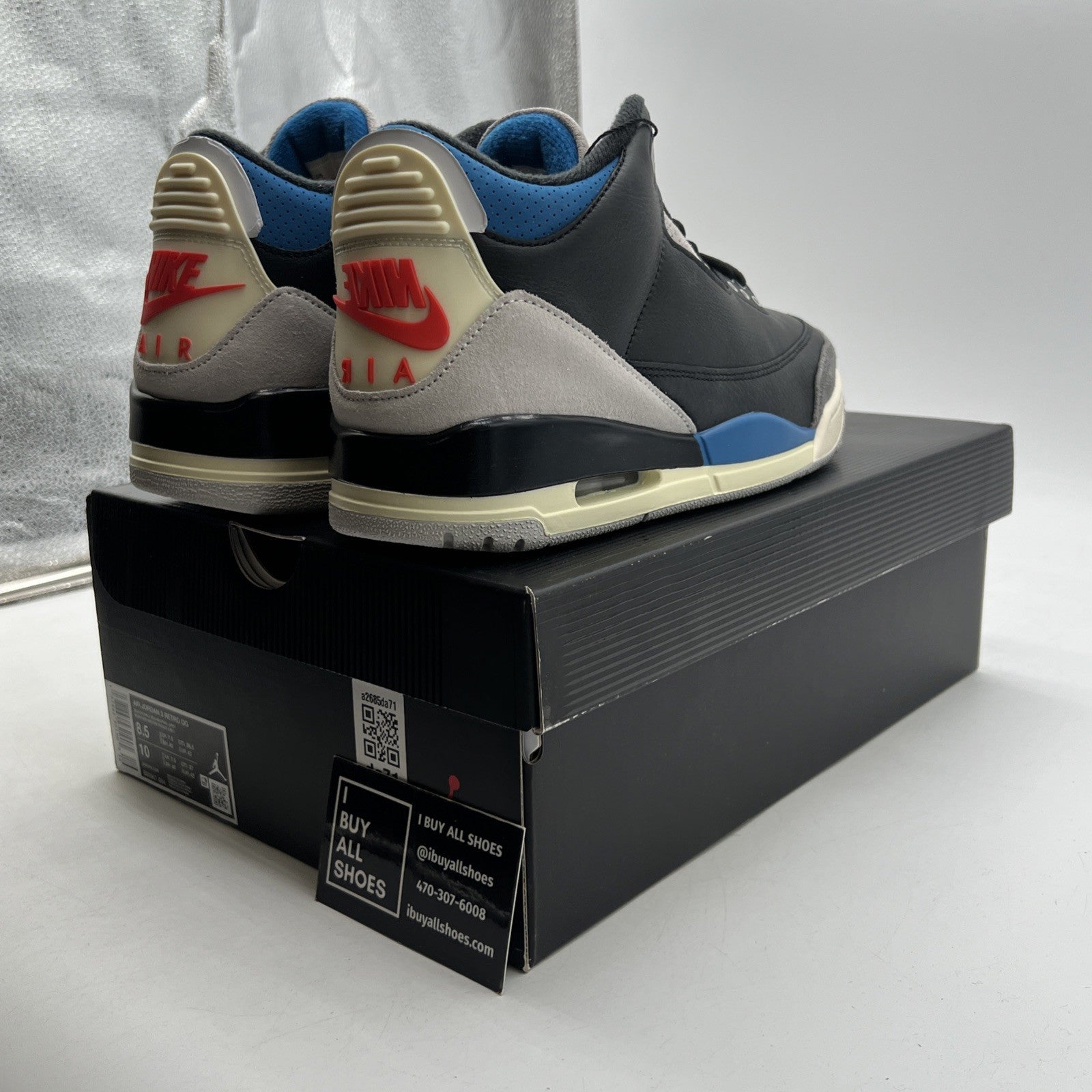 Size 8.5 - Air Jordan 3 Retro OG Rare Air (IB8967-004)