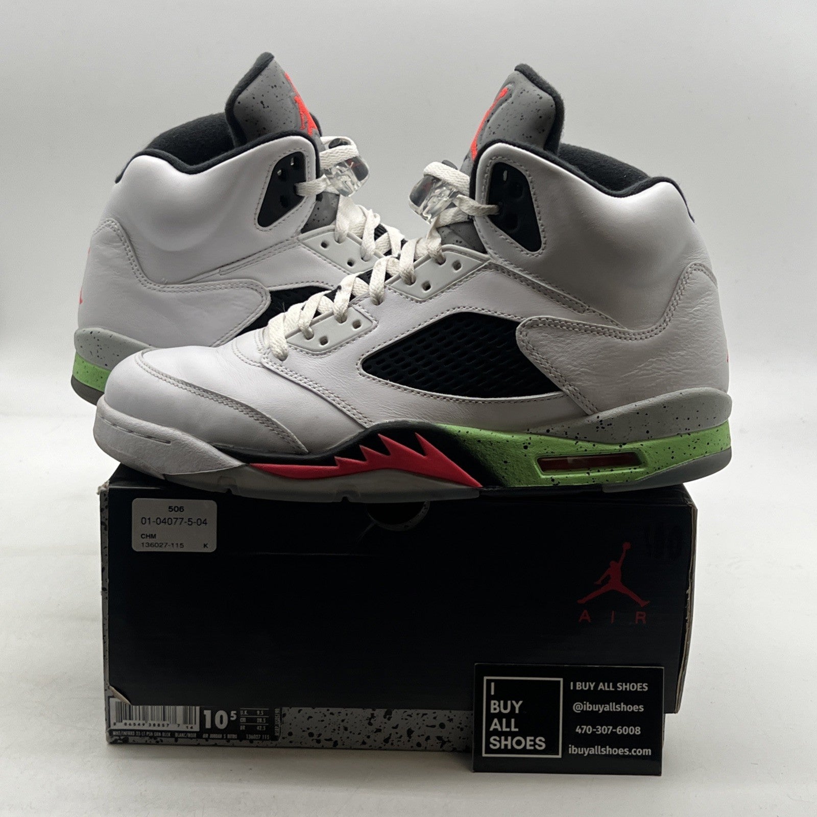 Size 10.5 - Air Jordan 5 Retro Pro Stars (136027-115)