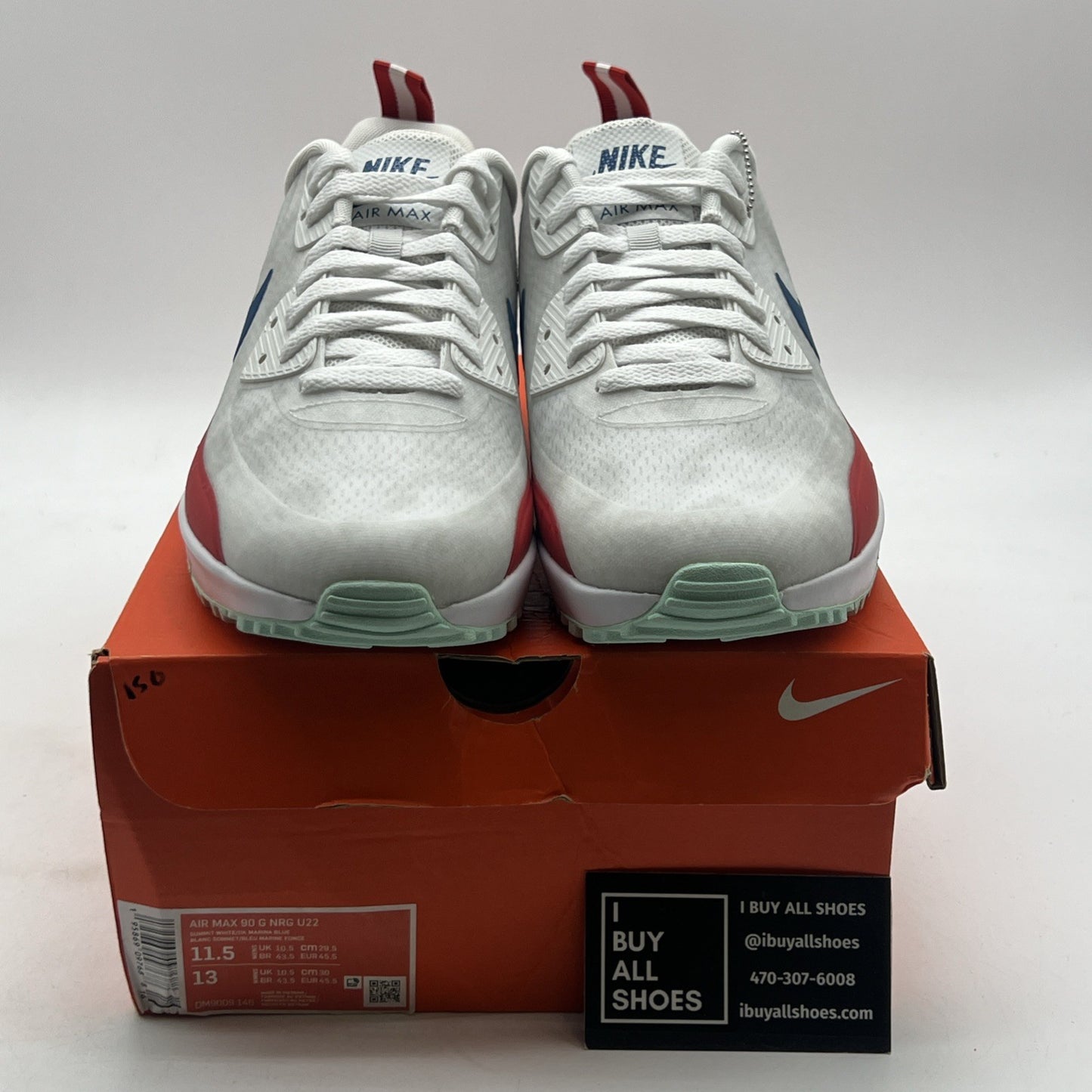 Size 11.5 - Nike Air Max 90 Golf U.S. Open - Brookline (DM9009-146)