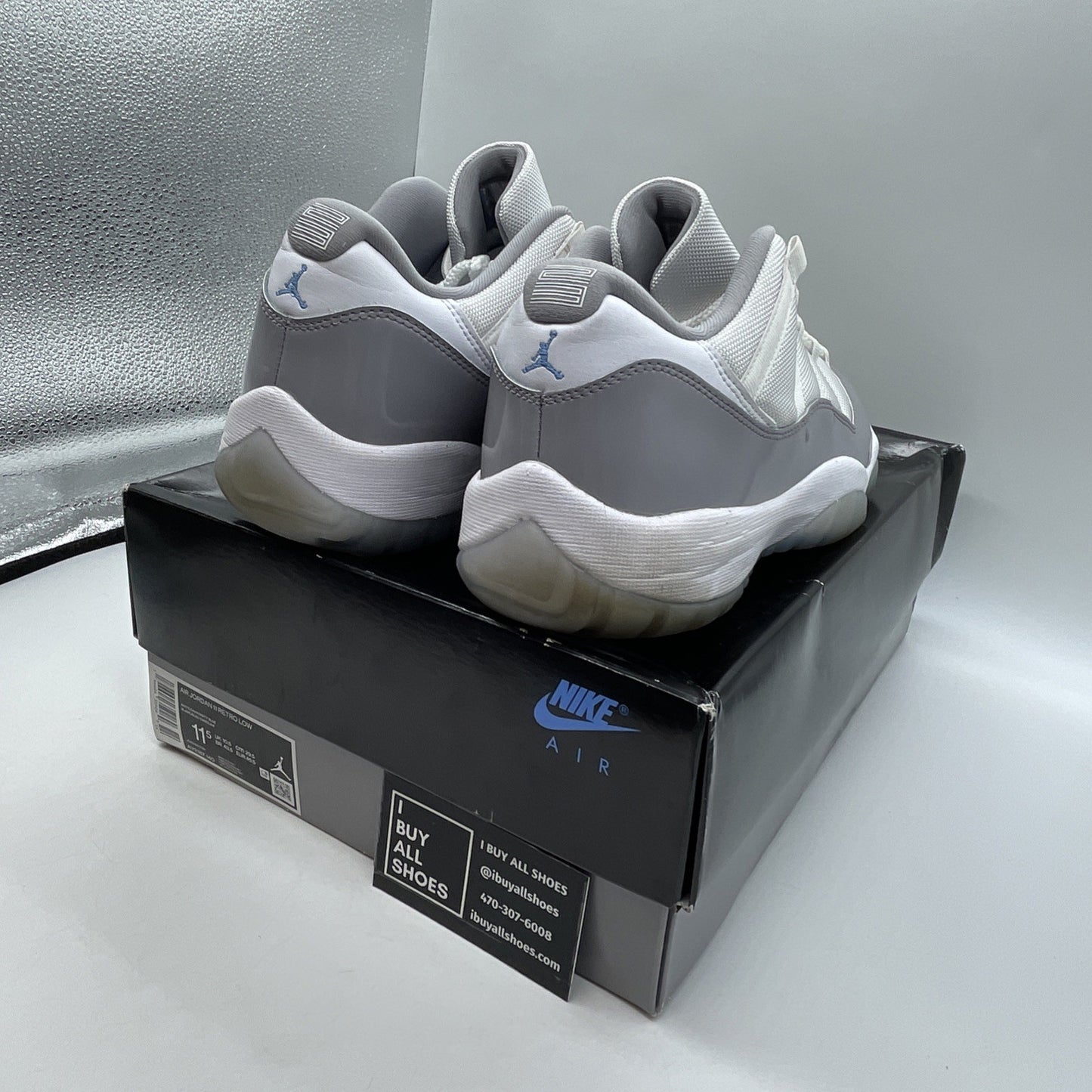 Size 11.5 - Air Jordan 11 Retro Low Cement Grey (AV2187-140)