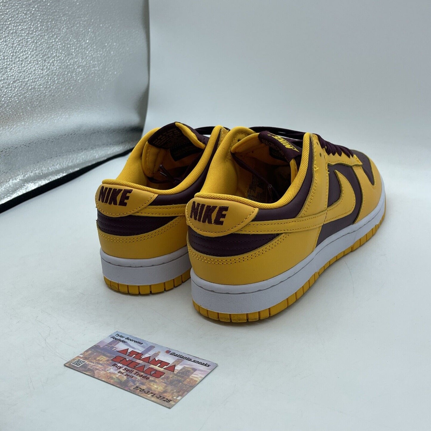 Size 10 - Nike Dunk Low Retro Arizona State Sun Devils 2022 Leather (DD1391-702)