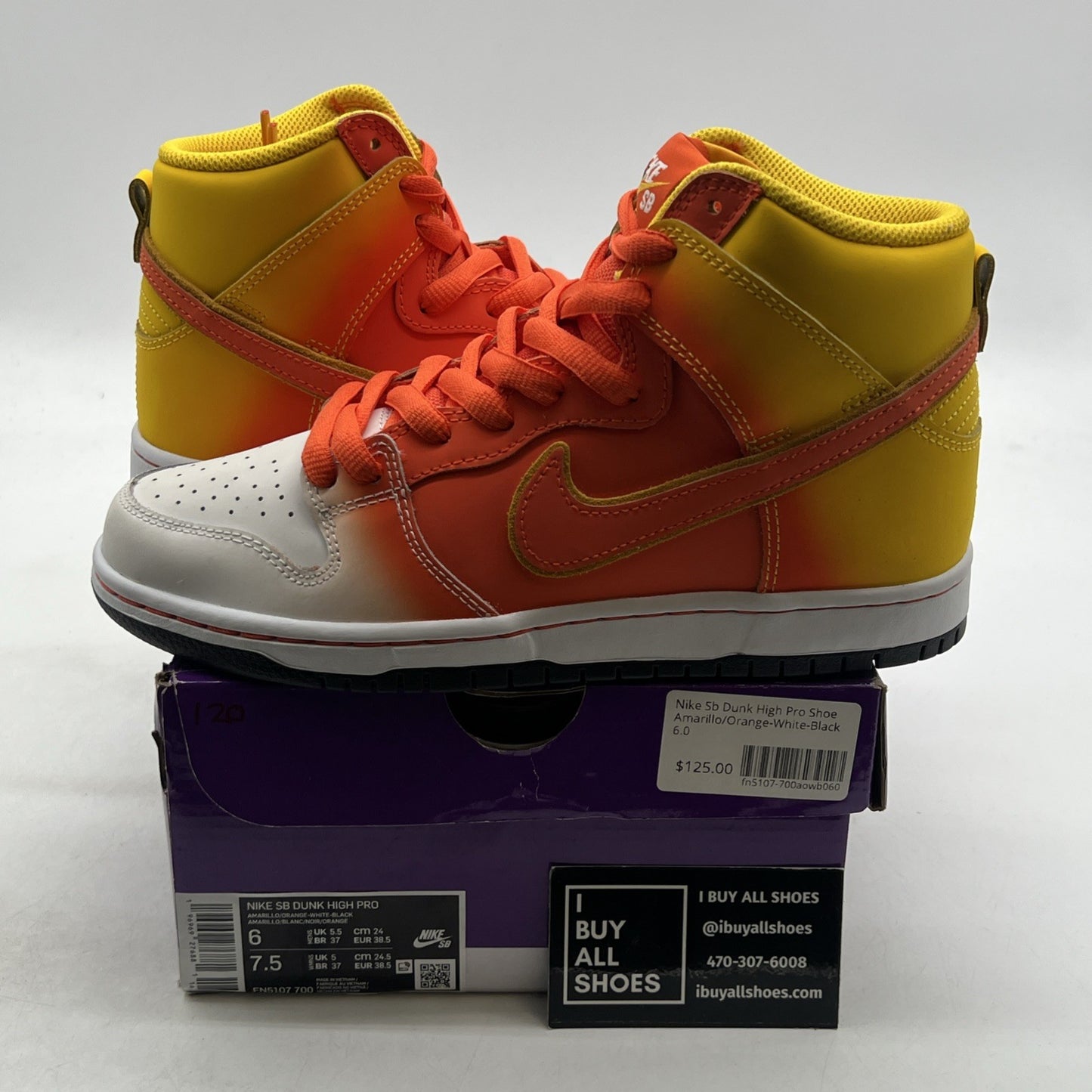 Size 6 - Nike Dunk SB High Sweet Tooth (FN5107-700)