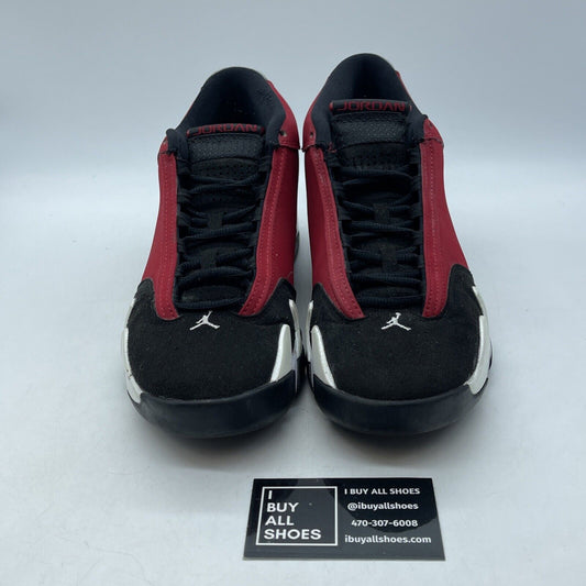 Size 8 - Air Jordan 14 Retro Gym Red Black White Suede Leather (487471-006)