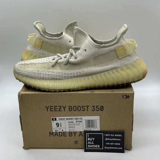 Size 9.5 - adidas Yeezy Boost 350 V2 Low Light Tan Suede (GY3438)