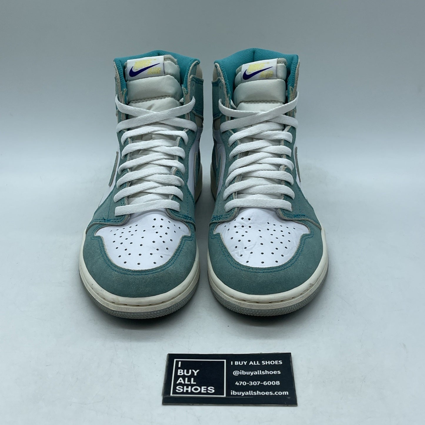 Size 9 - Air Jordan 1 Retro OG High Turbo Green (555088-311)