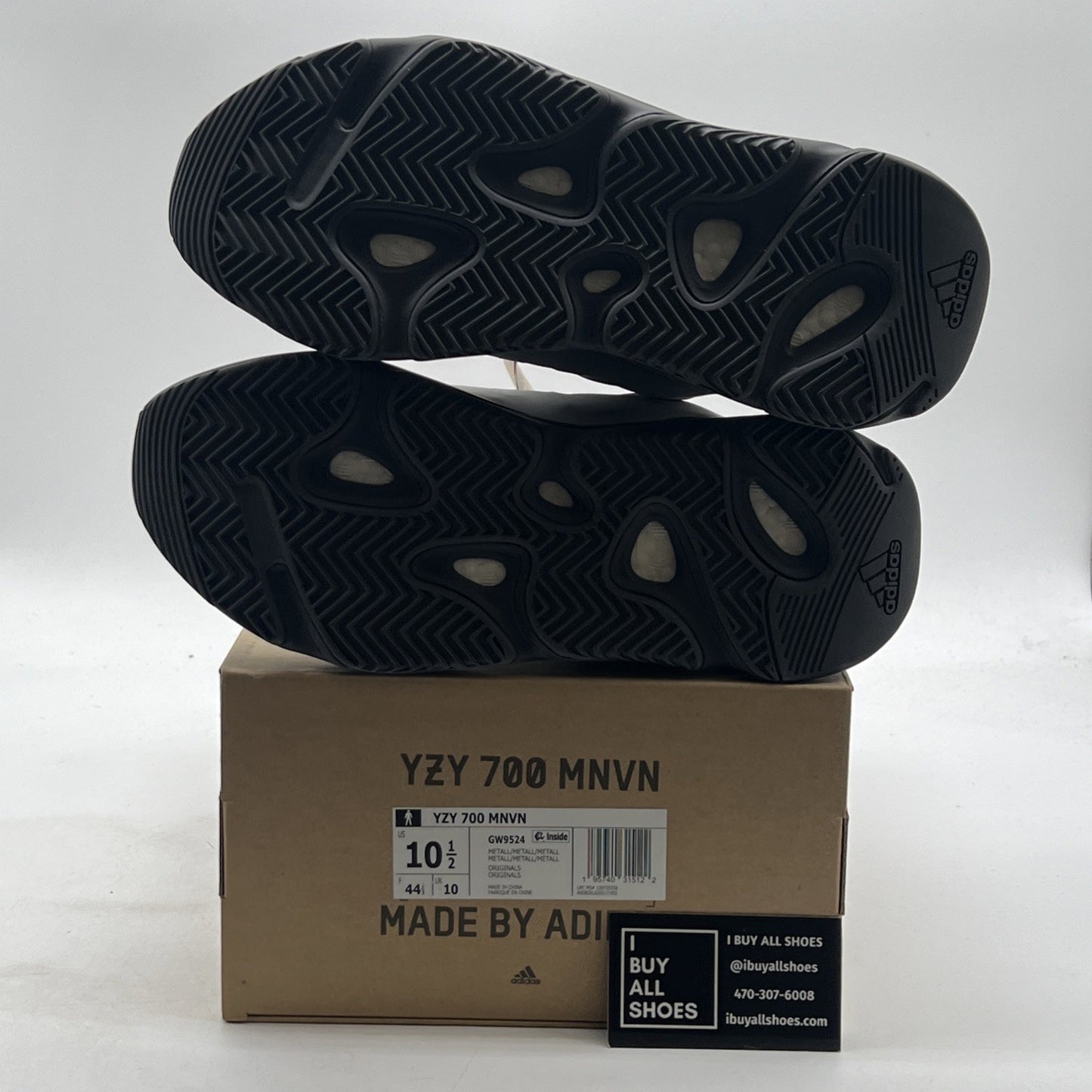 Size 10.5 - adidas Yeezy Boost 700 MNVN Metallic (GE9524)