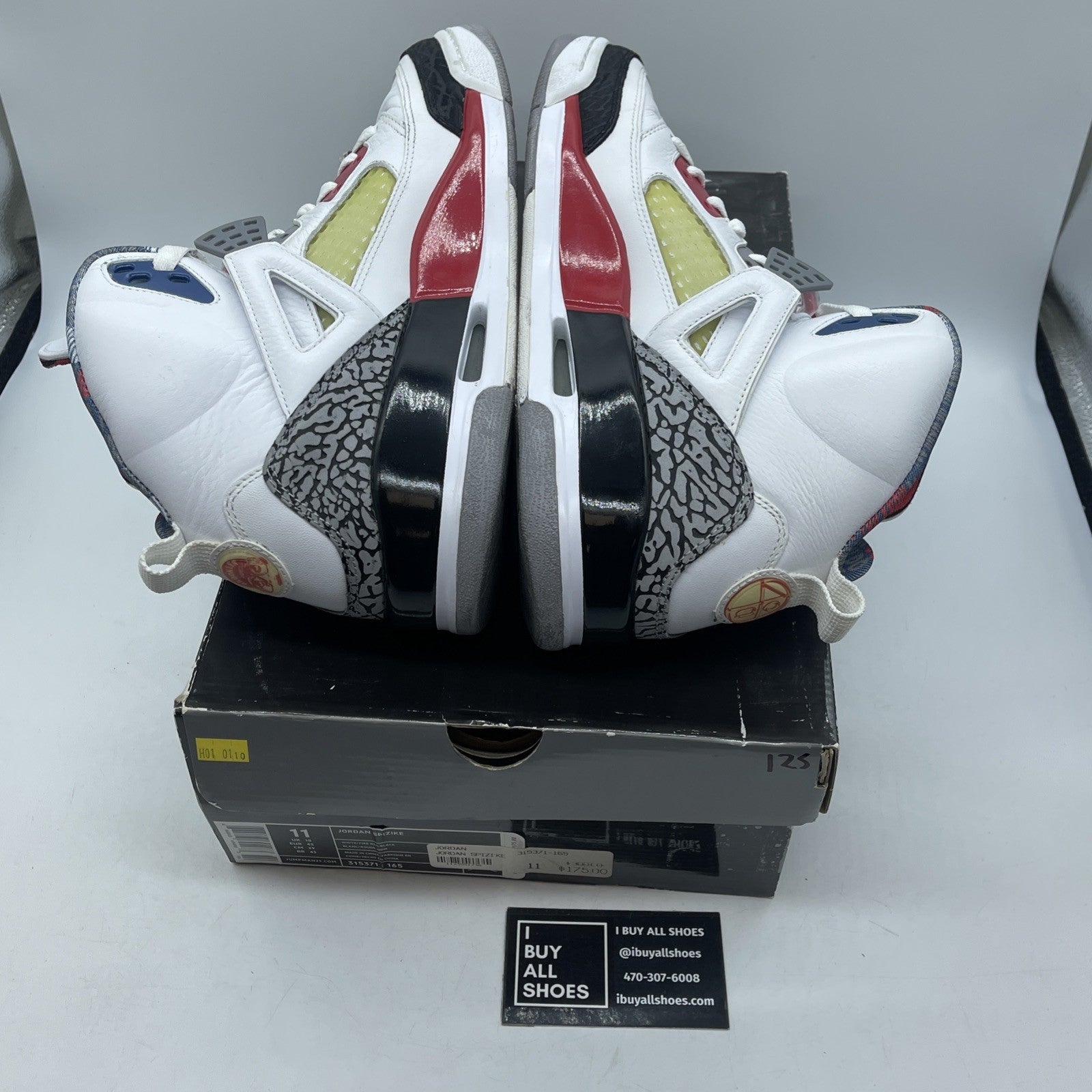 Size 11 - Jordan Spizike Mars Blackmon Suede Leather (315371-165)