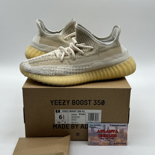 Size 6.5 - Yeezy Boost 350 V2 Natural Yellow White Cream Boost Kanye Comfy OG Al