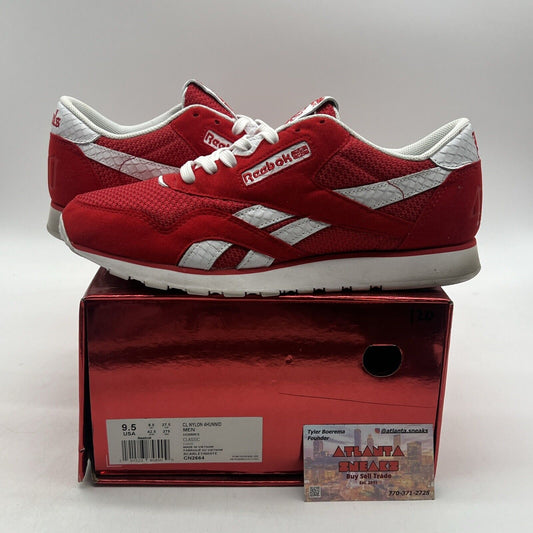 Size 9.5 - Reebok YG x Bait x Classic Nylon 4Hunnid Red White (CN2664)