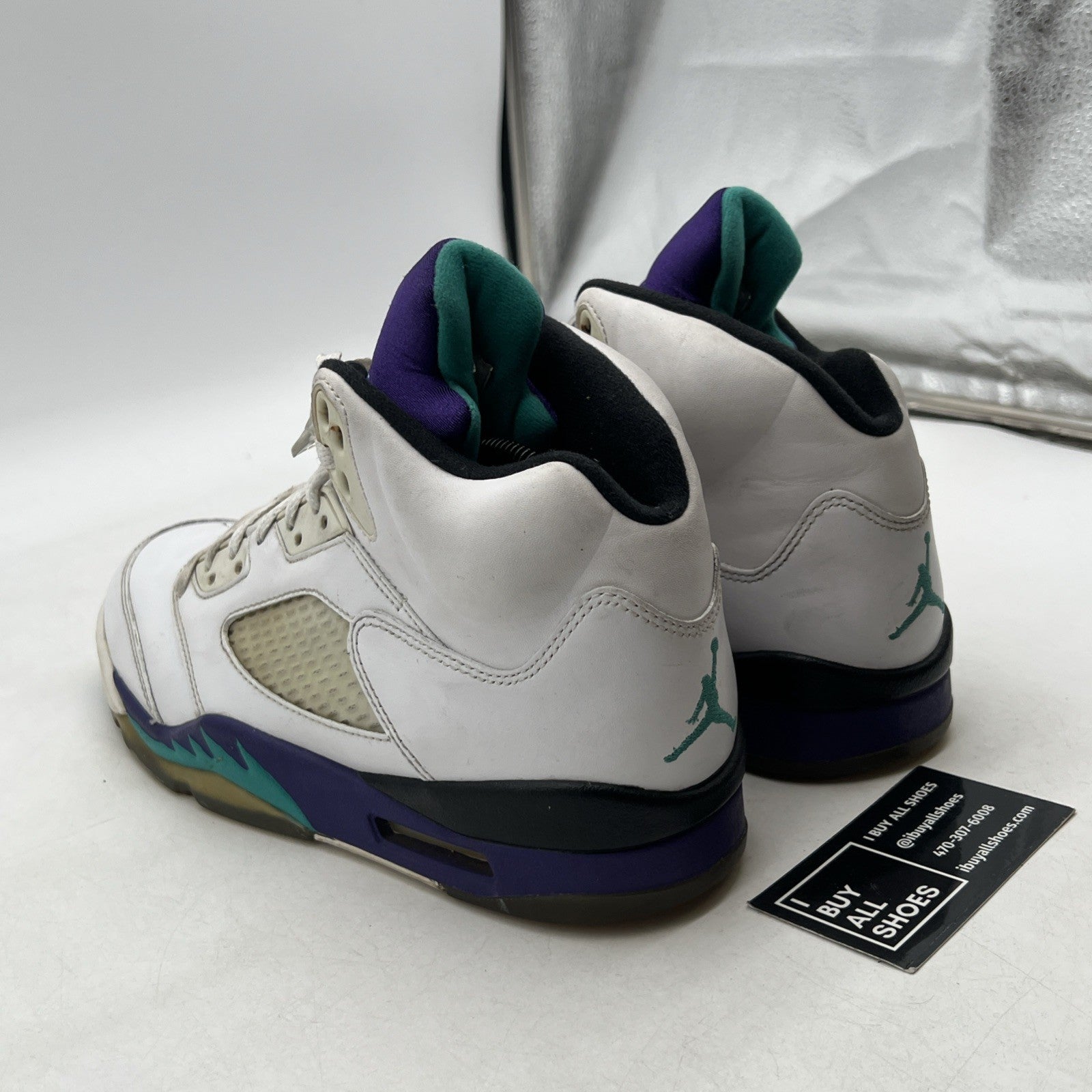 Size 8.5 - Air Jordan 5 Retro Grape 2013 (136027-108)