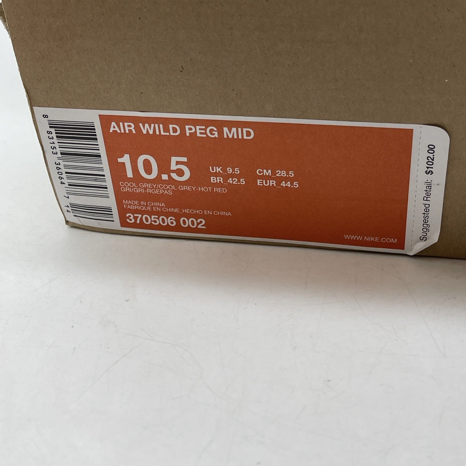 Size 10.5 - NIKE ACG Lo WILD PEG MID (370506-002