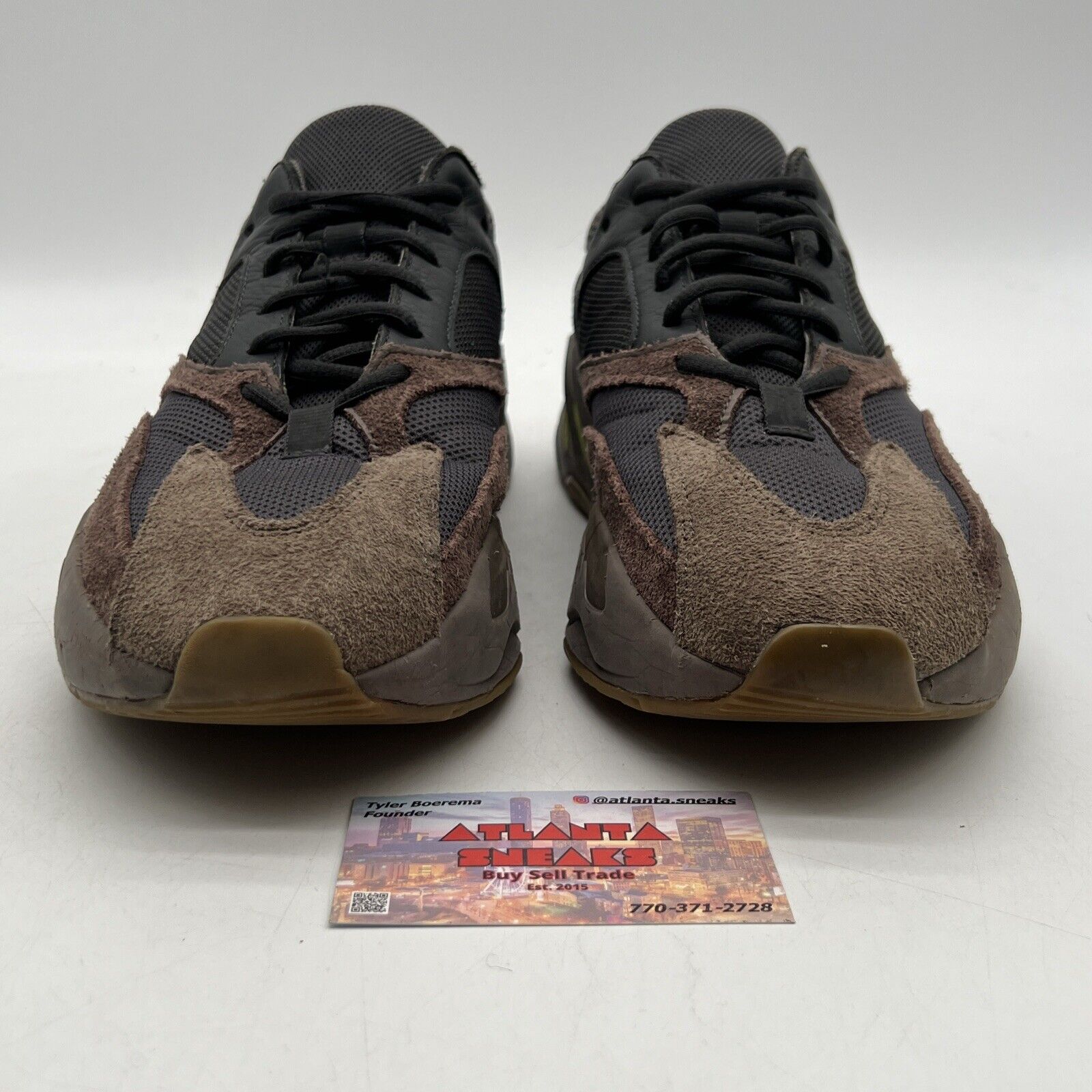 Size 11 - adidas Yeezy Boost 700 V1 Mauve Brown Black Suede (EE9614)