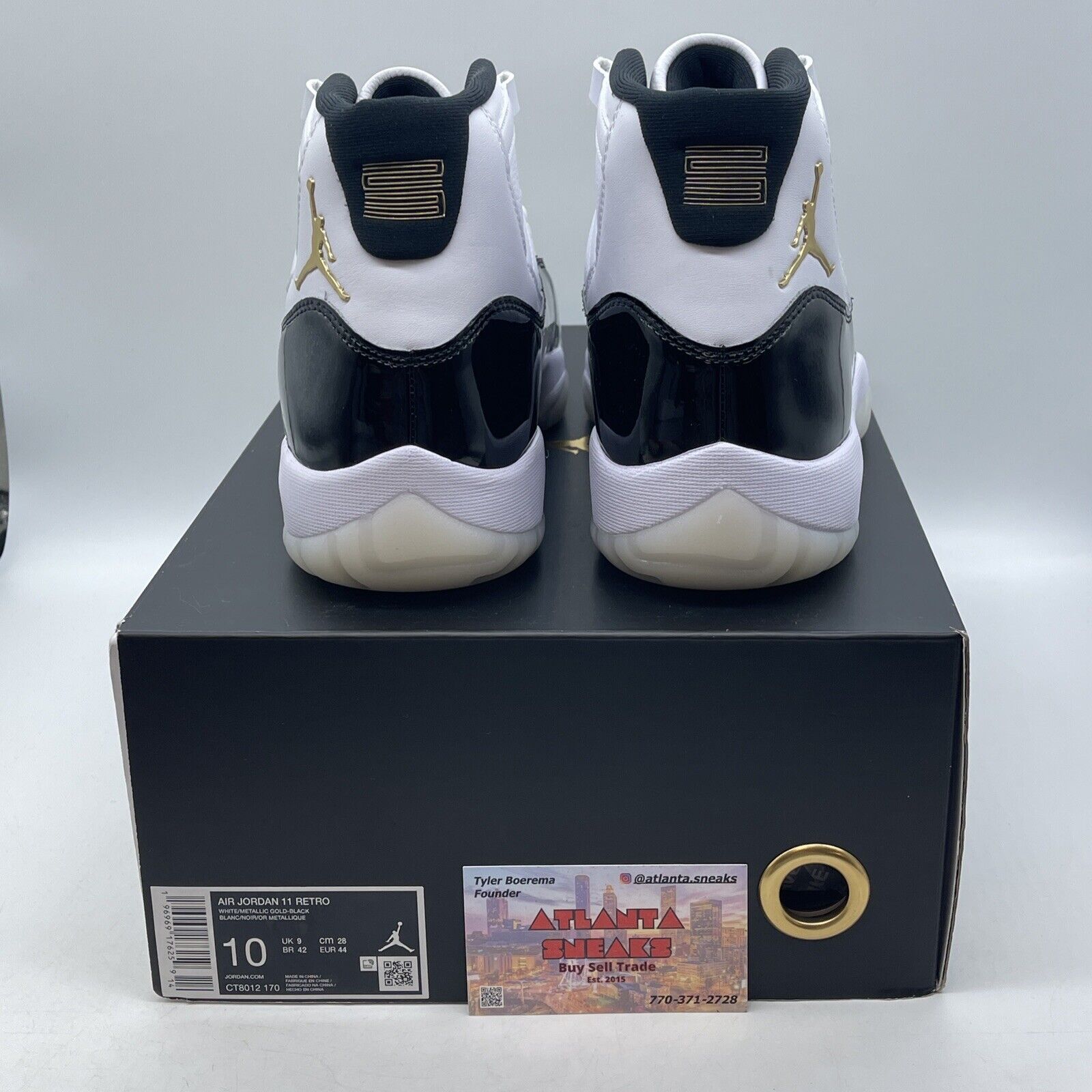 Size 10 - Jordan 11 Retro Mid Gratitude / Defining Moments Black (CT8012-170)