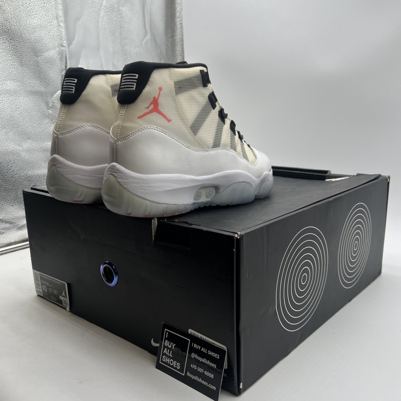 Size 10 - Air Jordan 11 Adapt White (DA7990-100)