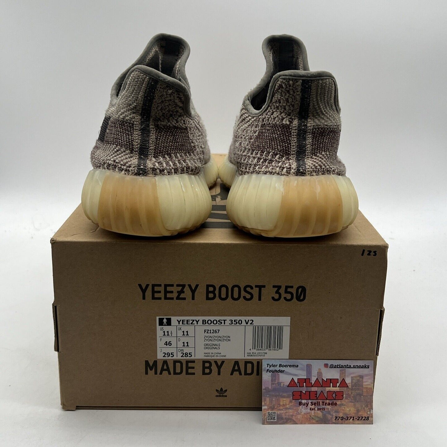 Size 11.5 - adidas Yeezy Boost 350 V2 Low Zyon (FZ1267)