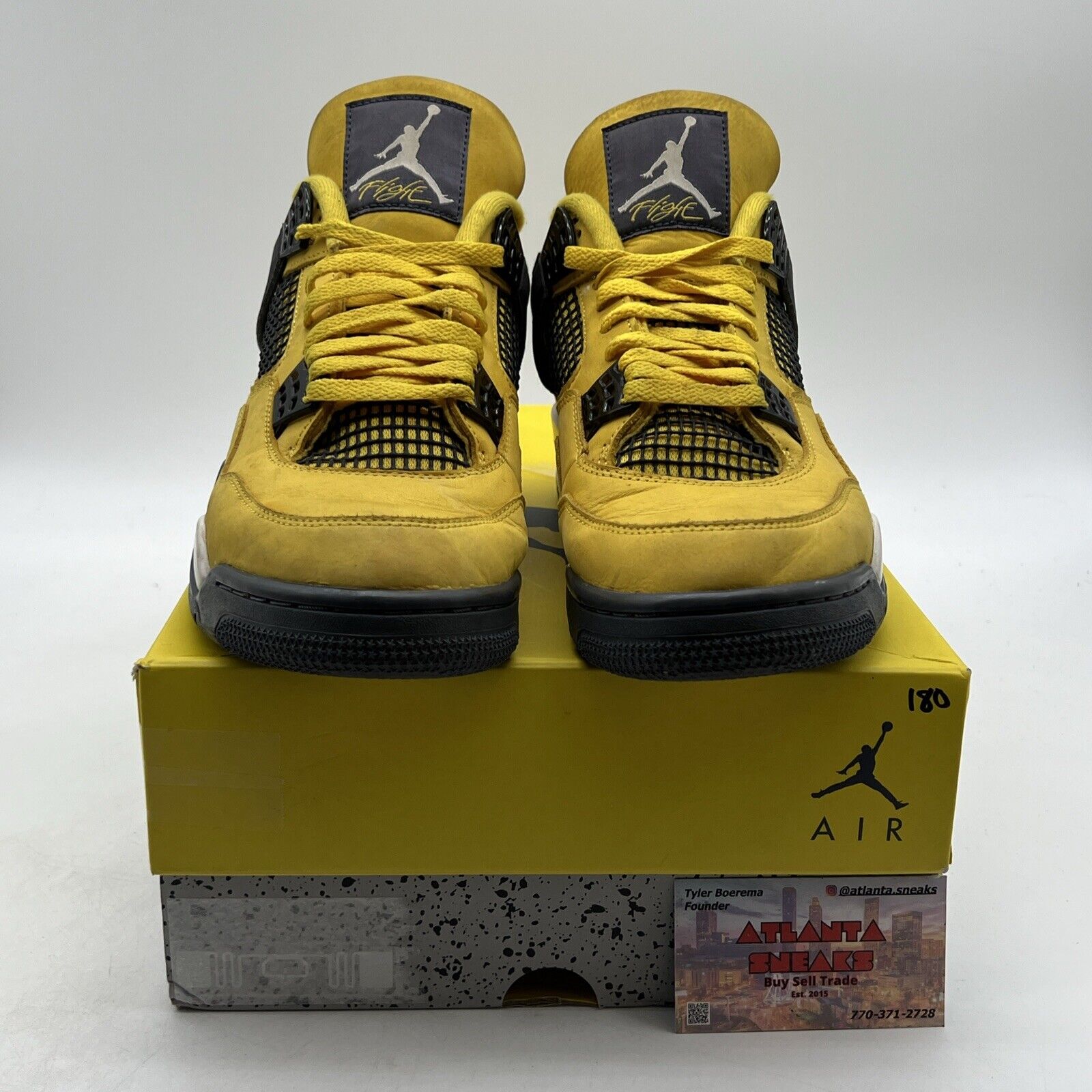 Size 10 - Jordan 4 Retro Mid Lightning (CT8527-700)