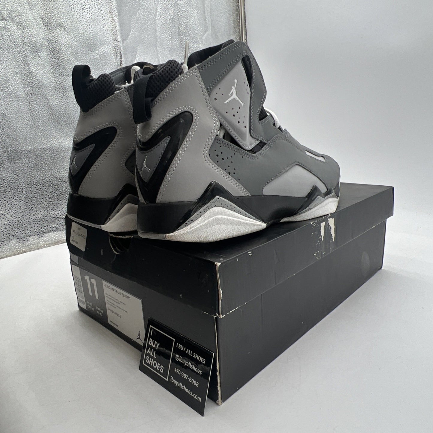 Size 11 - Air Jordan True Flight Gray (342964-003)