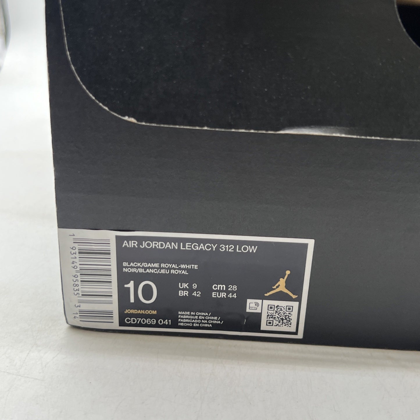 Size 10 - Jordan Legacy 312 Low Royal (CD7069-041)