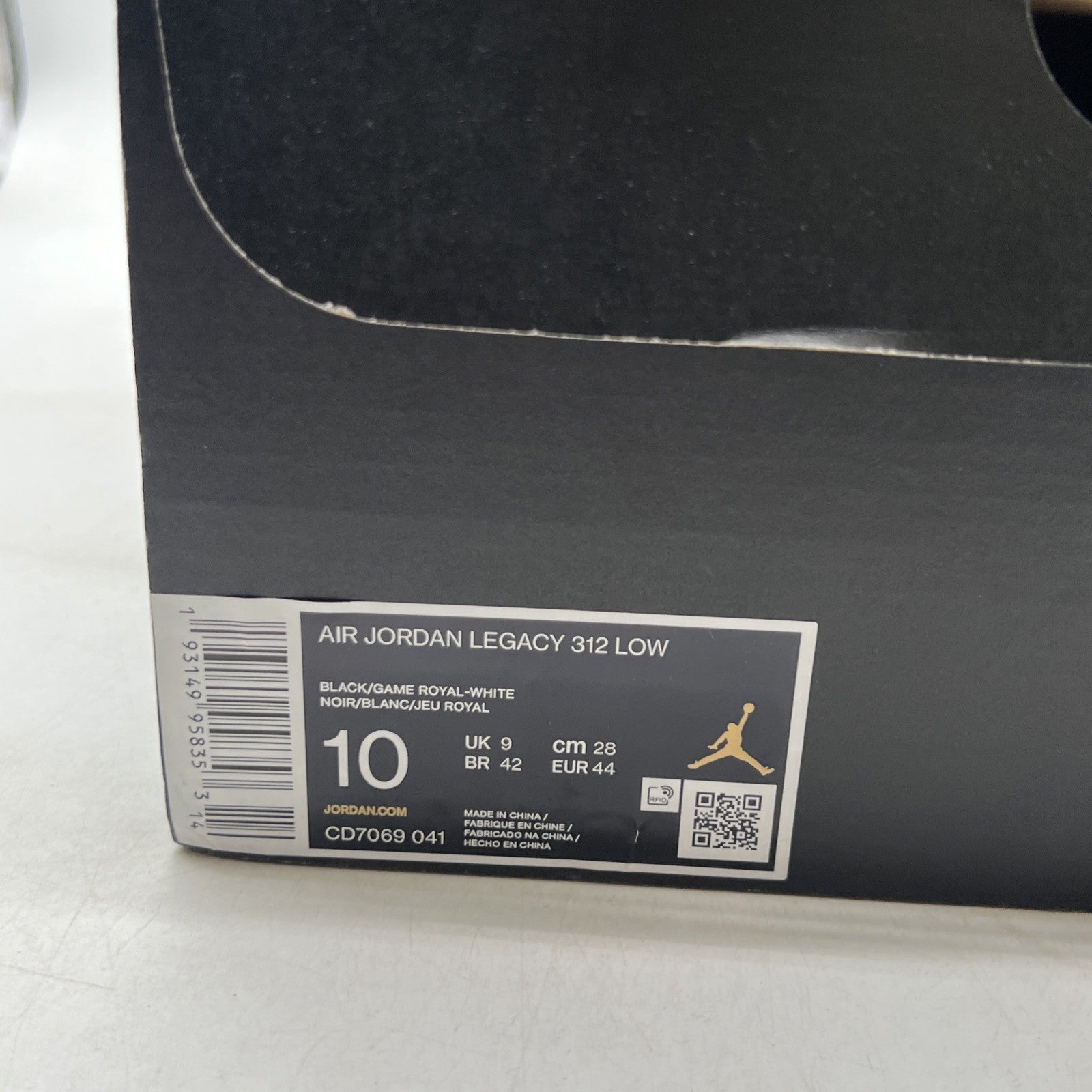 Size 10 - Jordan Legacy 312 Low Royal (CD7069-041)