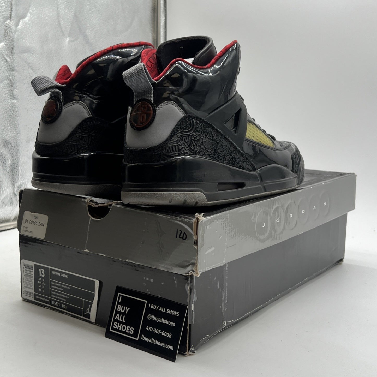 Size 13 - Jordan Spizike Stealth (315371-001)