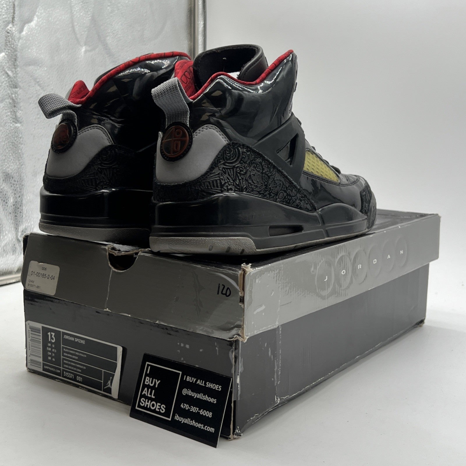 Size 13 - Jordan Spizike Stealth (315371-001)