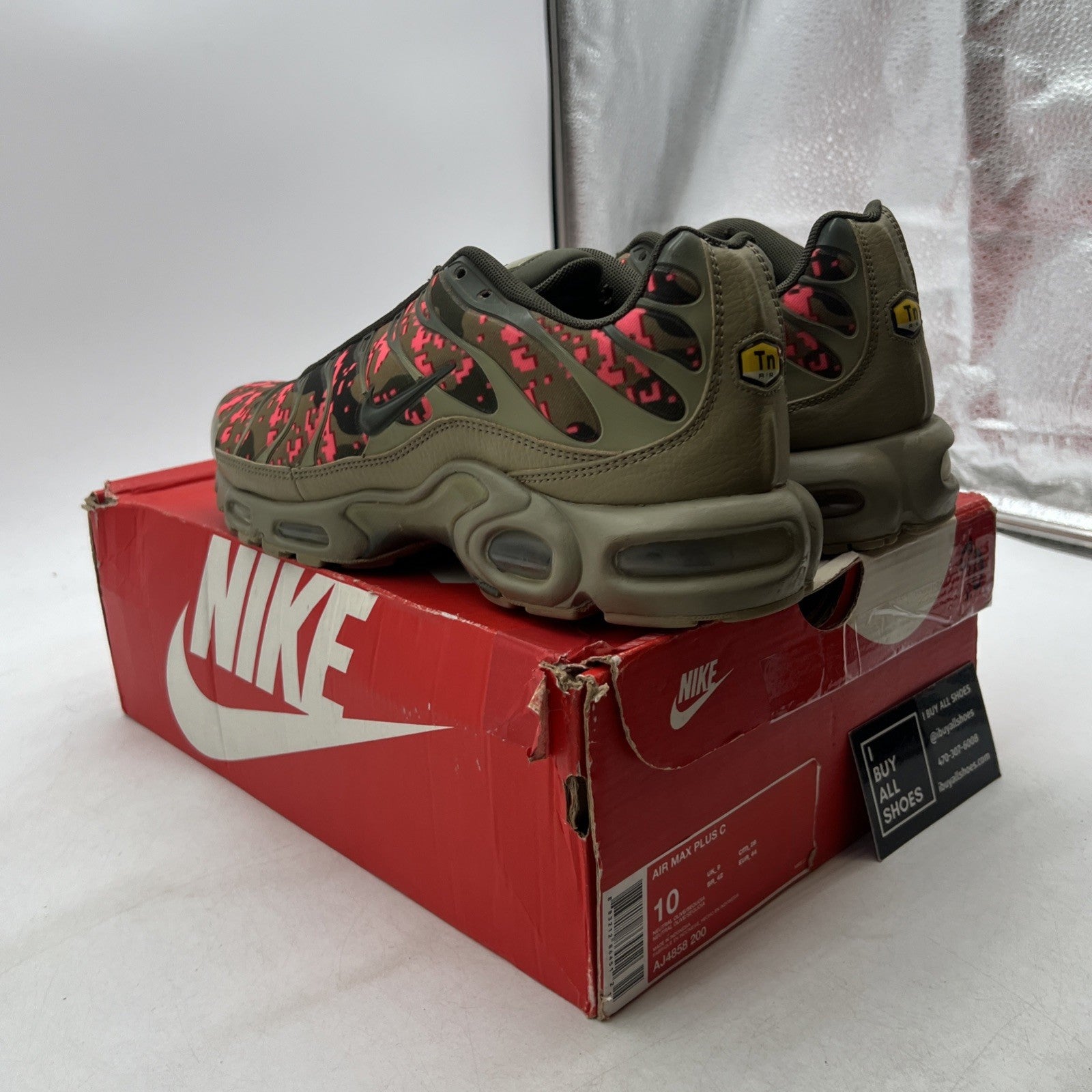 Size 10 - Nike Air Max Plus Neutral Olive (AJ4858-200)