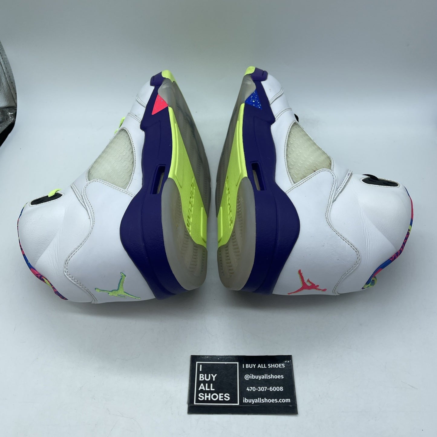 Size 13 - Jordan 5 Retro Alternate Bel-Air White Purple Leather (DB3335-100)