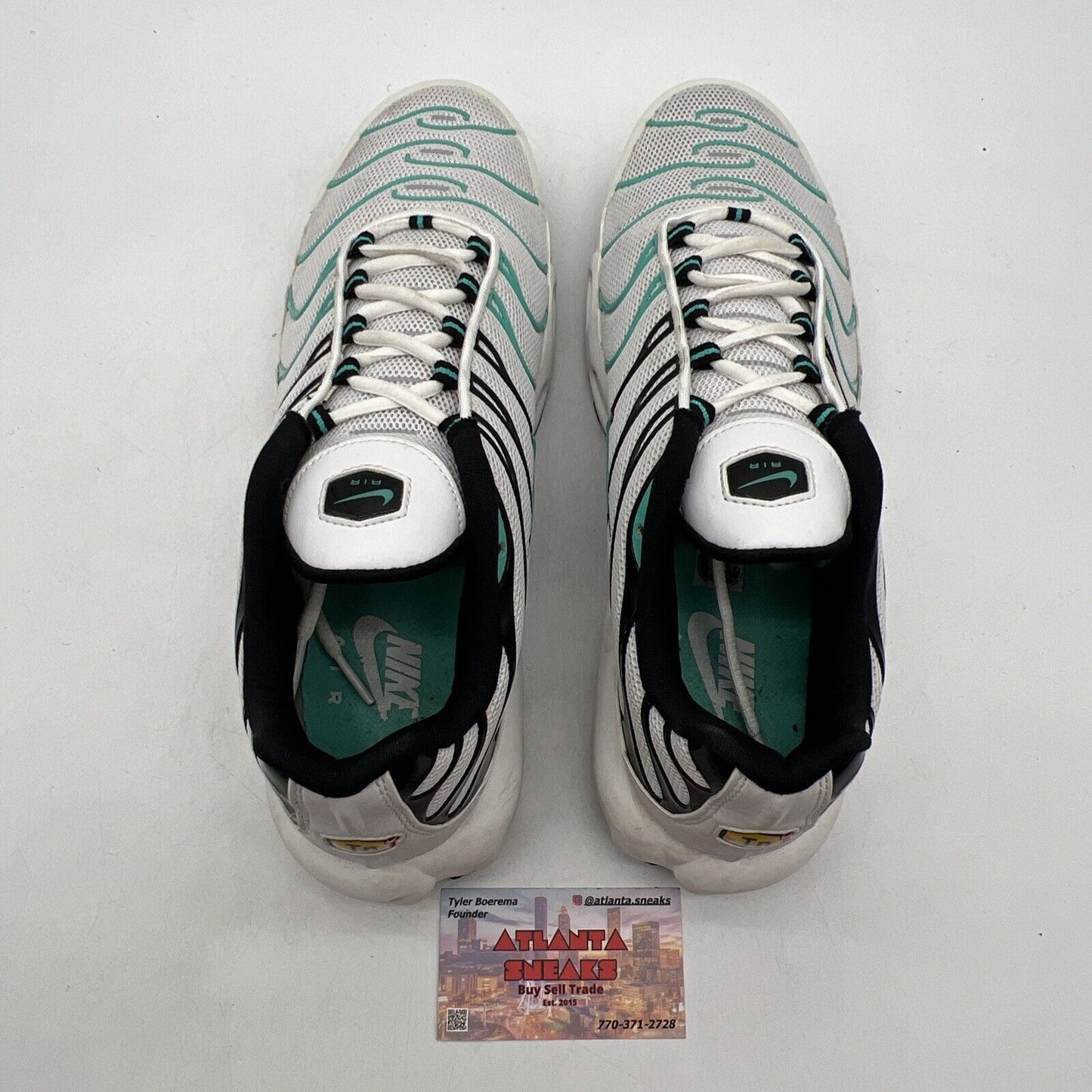 Size 12 - Nike Air Max Plus atmos Exclusive White Hyper Jade Black (604133-148)