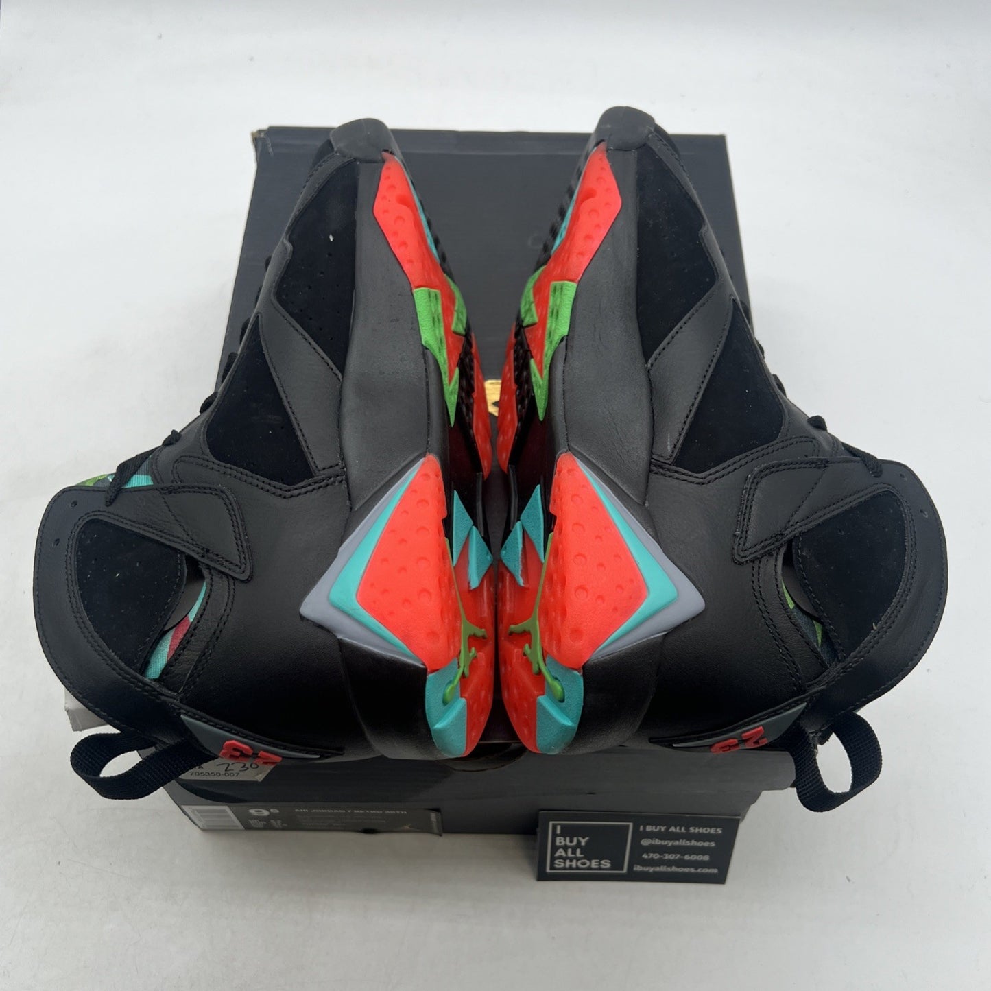 Size 9.5 - Air Jordan 7 Retro 30th Barcelona Nights (705350-007)