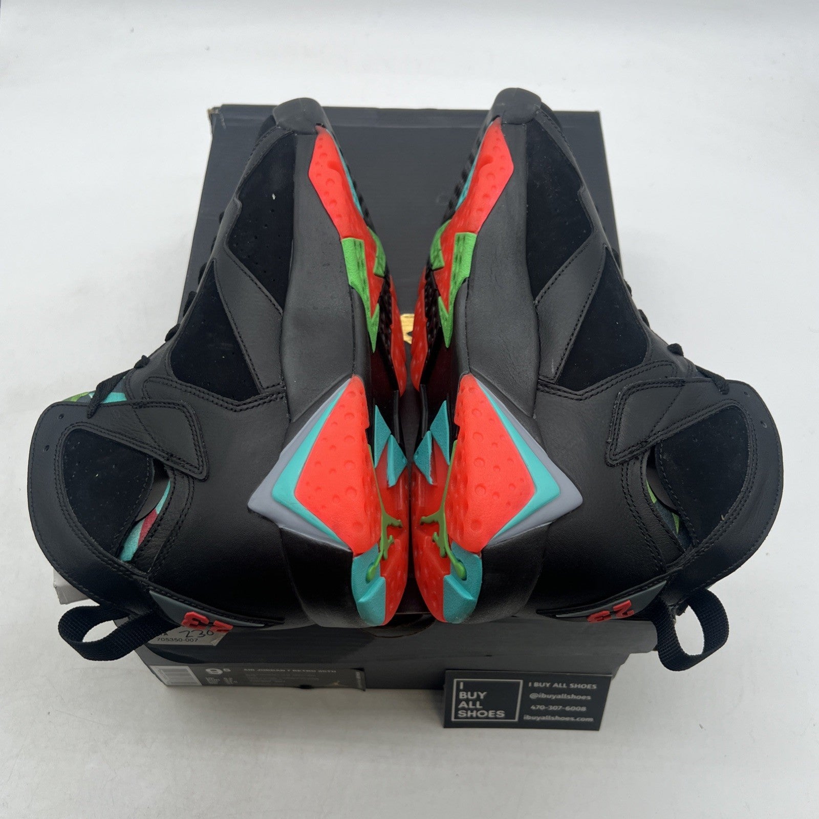 Size 9.5 - Air Jordan 7 Retro 30th Barcelona Nights (705350-007)