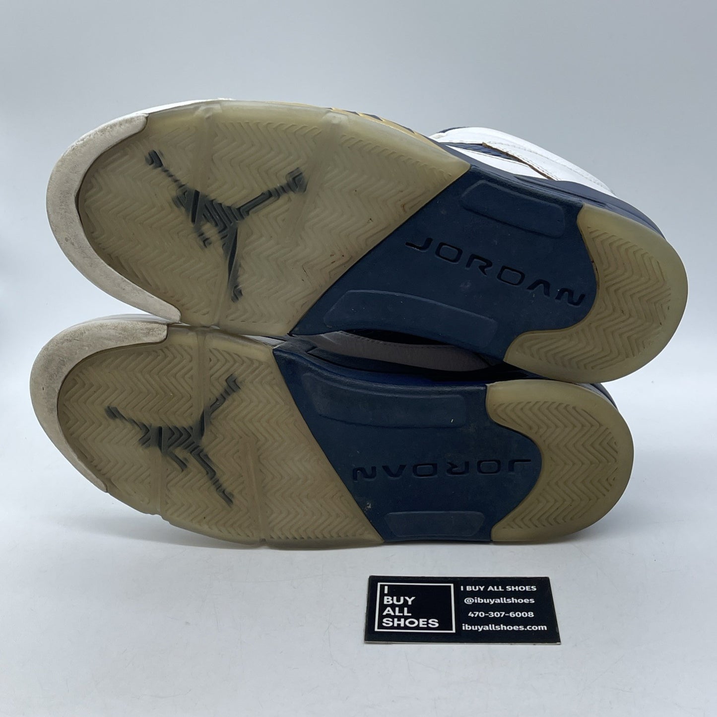 Size 11 - Air Jordan 5 Retro Low Dunk From Above Blue White (819171-135)