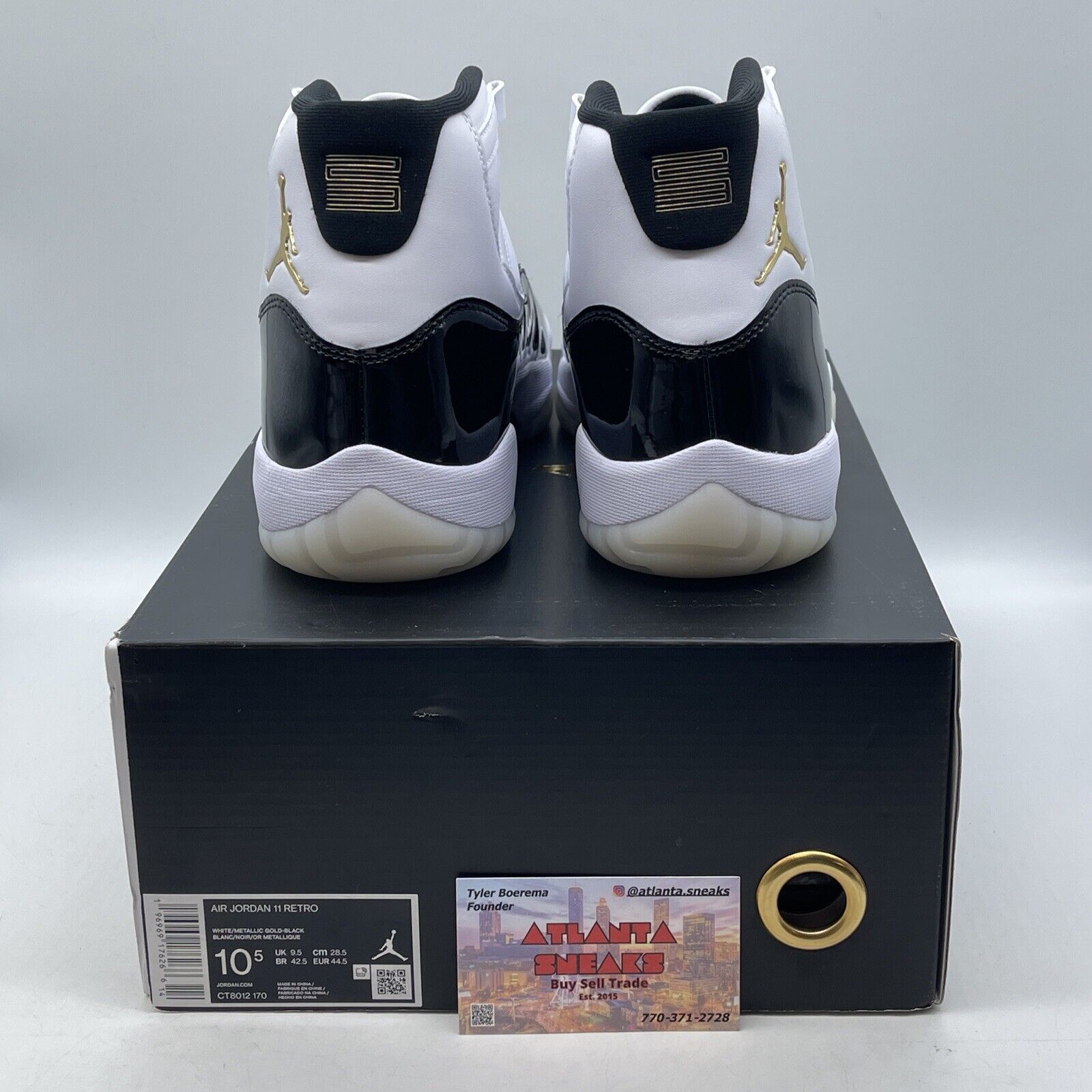 Size 10.5 - Jordan 11 Retro Mid Gratitude / Defining Moments White (CT8012-170)