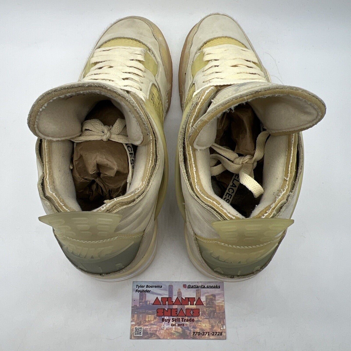 Size 13 - Jordan 4 SP x Off-White Mid Sail W (CV9388-100)