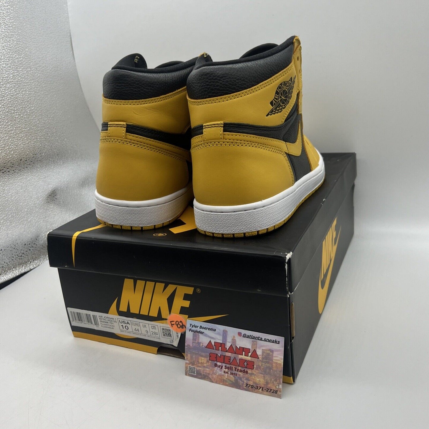 Size 10 - Jordan 1 Retro OG High Pollen Brand New Og All