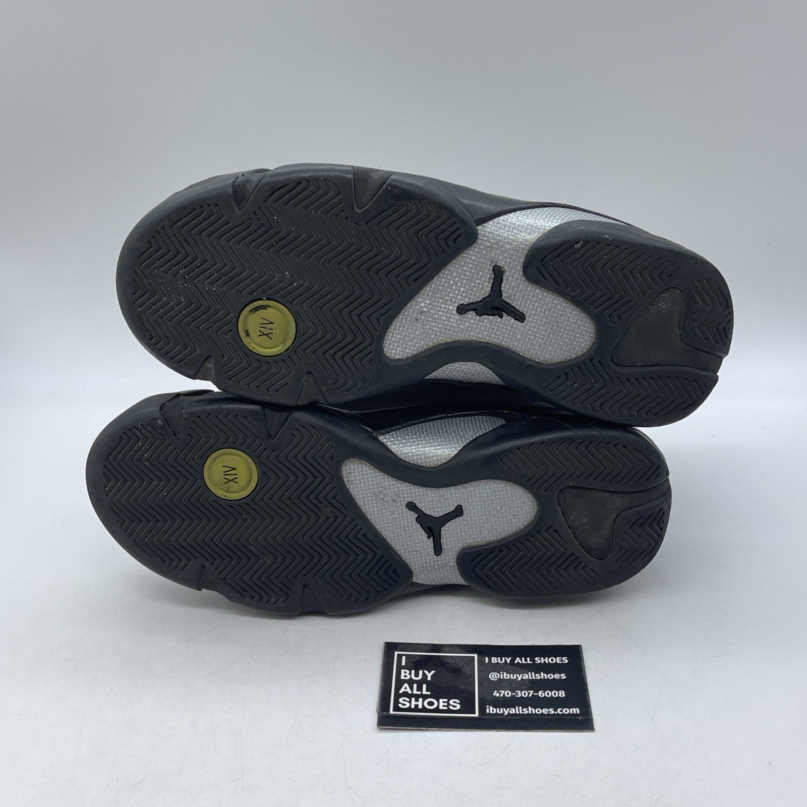 Size 7 - Air Jordan 14 Retro Graphite Chartreuse 2005 (311832-031)