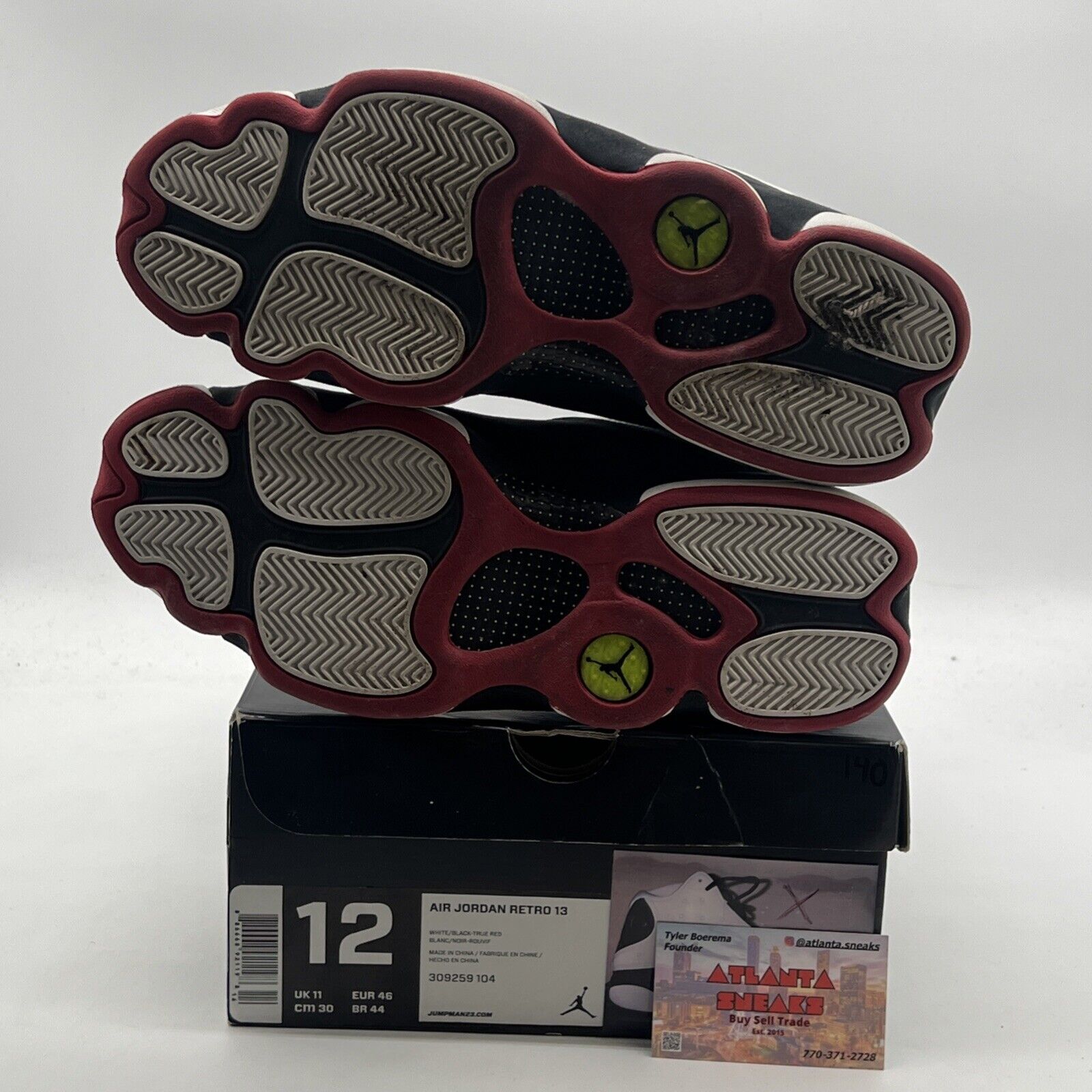 Size 12 - Air Jordan 13 Retro 2013 He Got Game (309159-104)