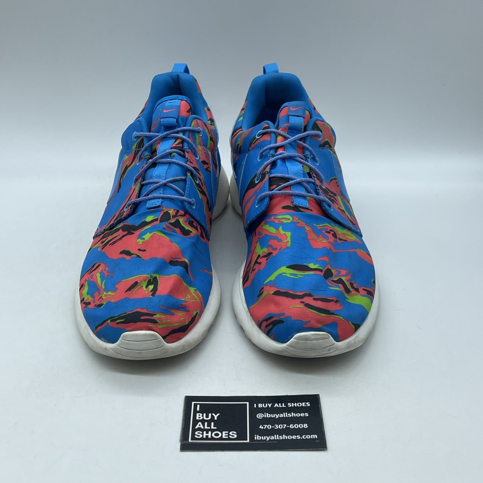 Size 13 - Nike Rosherun Gpx Tiger Camo (555445-401)