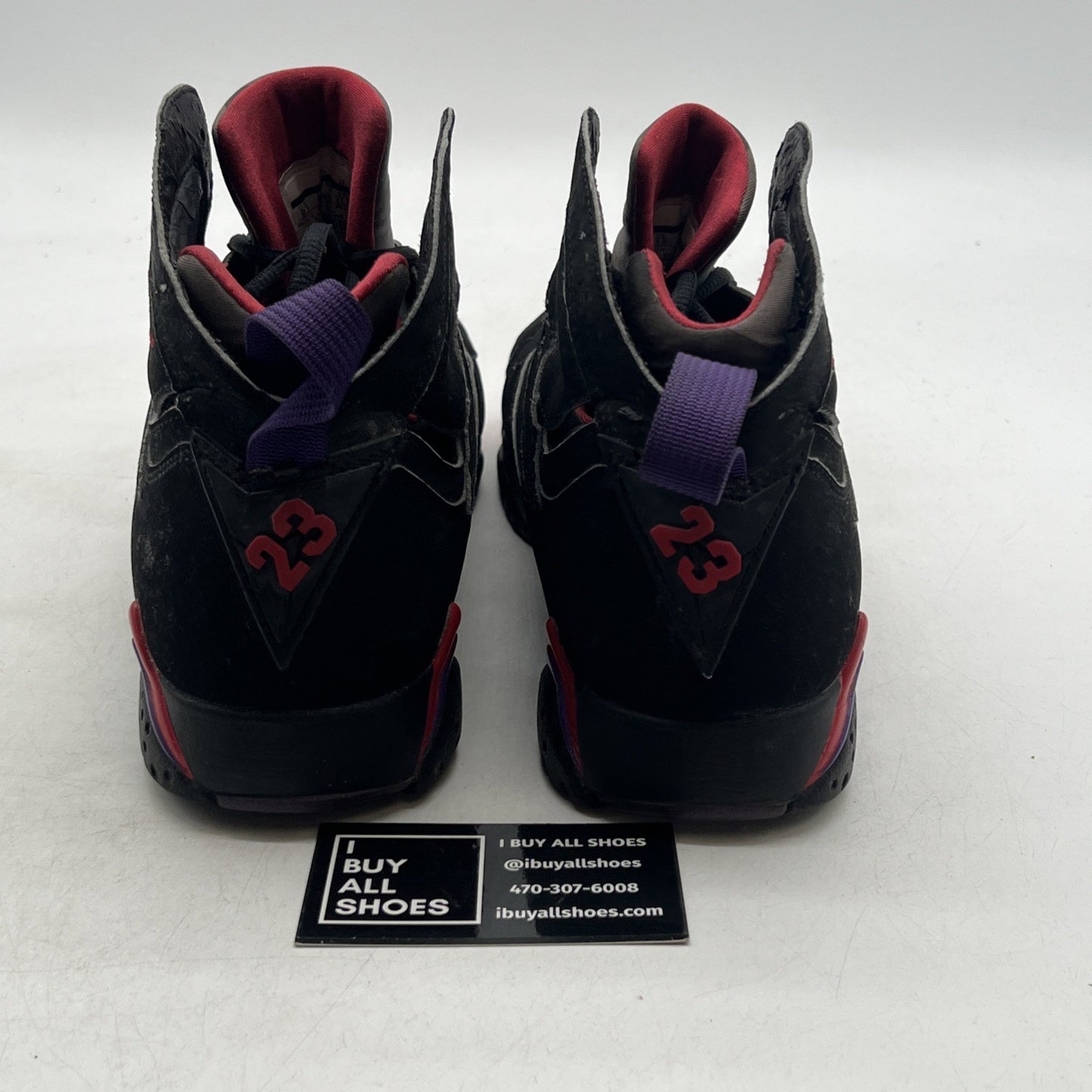 Size 9.5 - Air Jordan 7 Retro 2012 Raptor (304775-018)