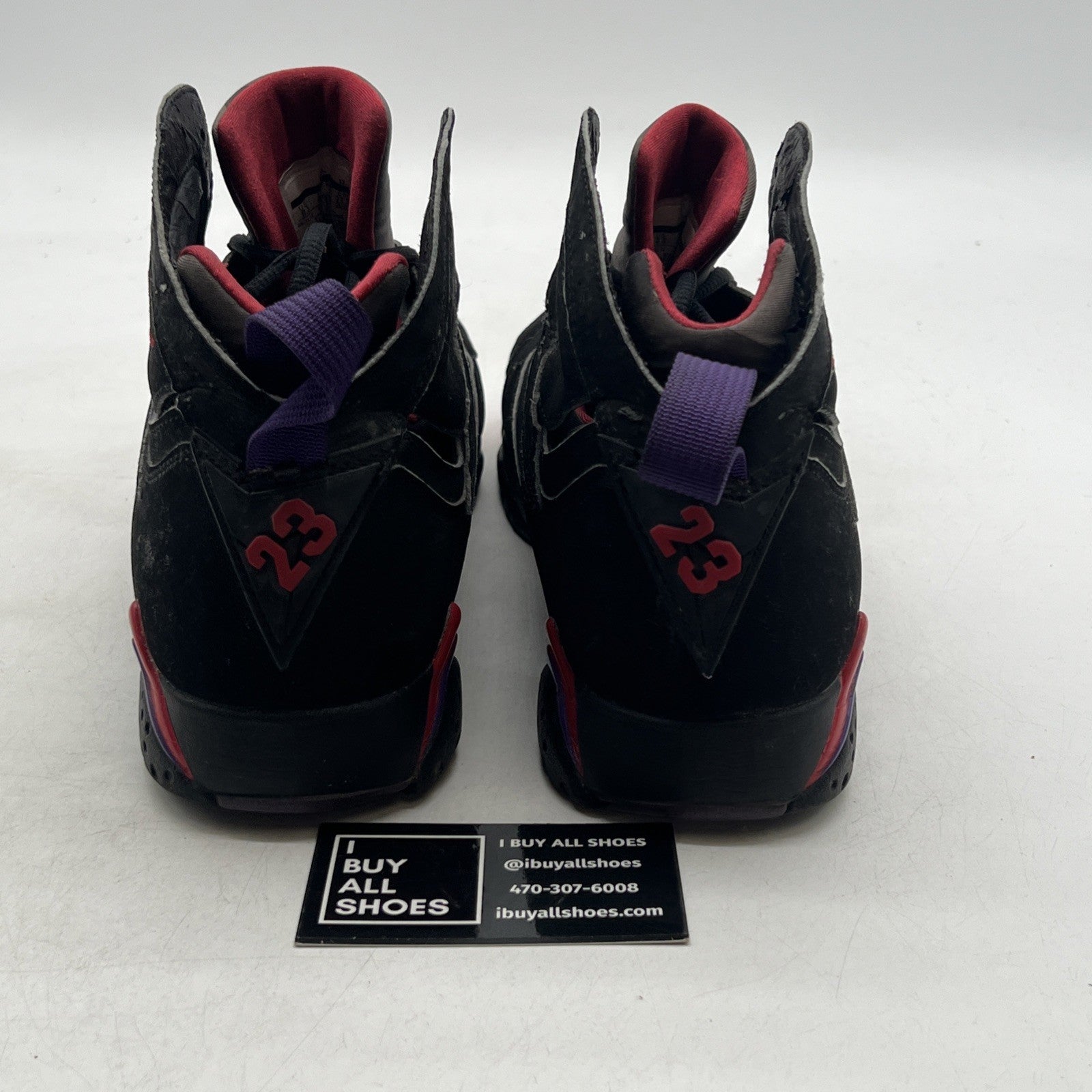 Size 9.5 - Air Jordan 7 Retro 2012 Raptor (304775-018)