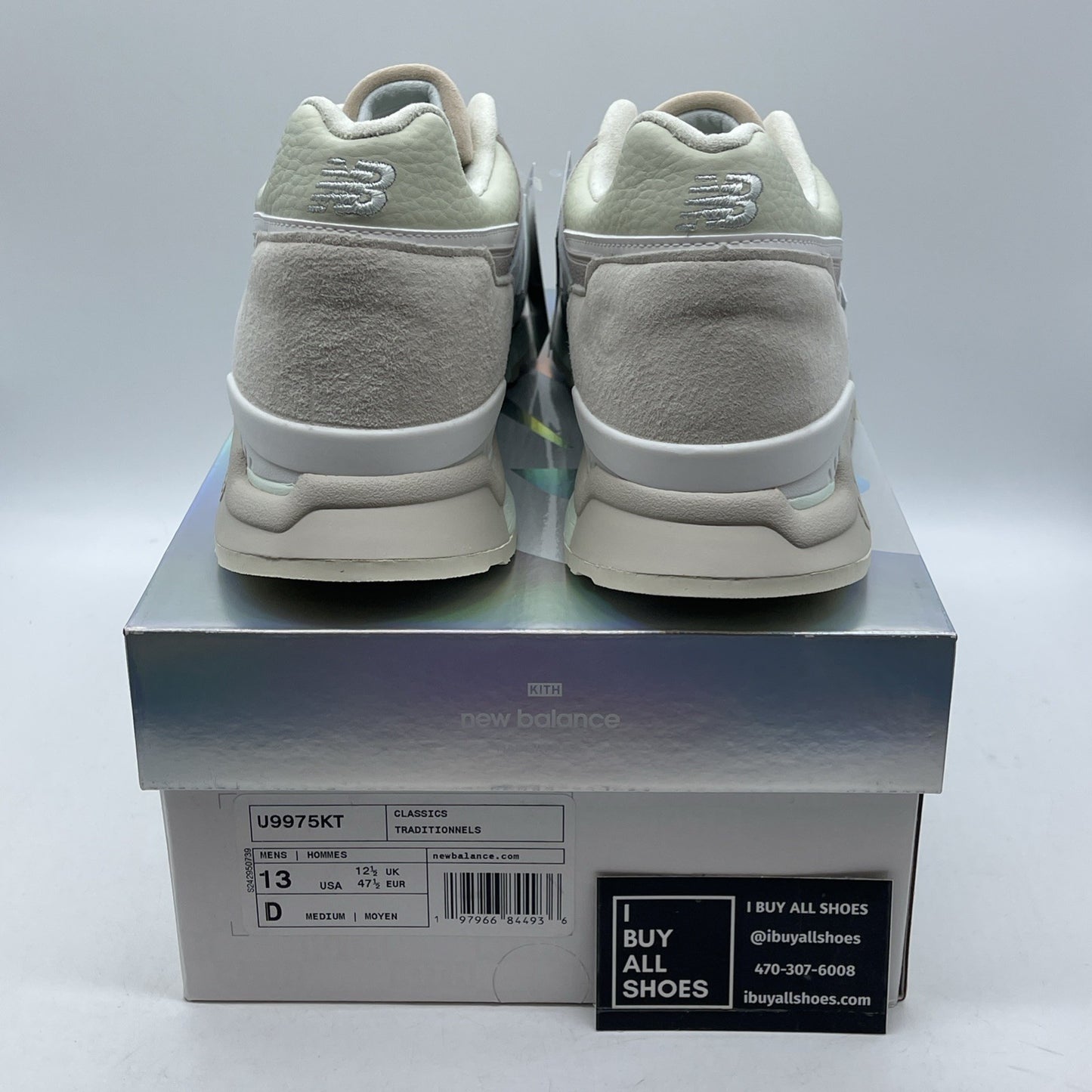 Size 13 - New Balance Ronnie Fieg x 997.5 Made in USA Easter Pack - Ice Blue...
