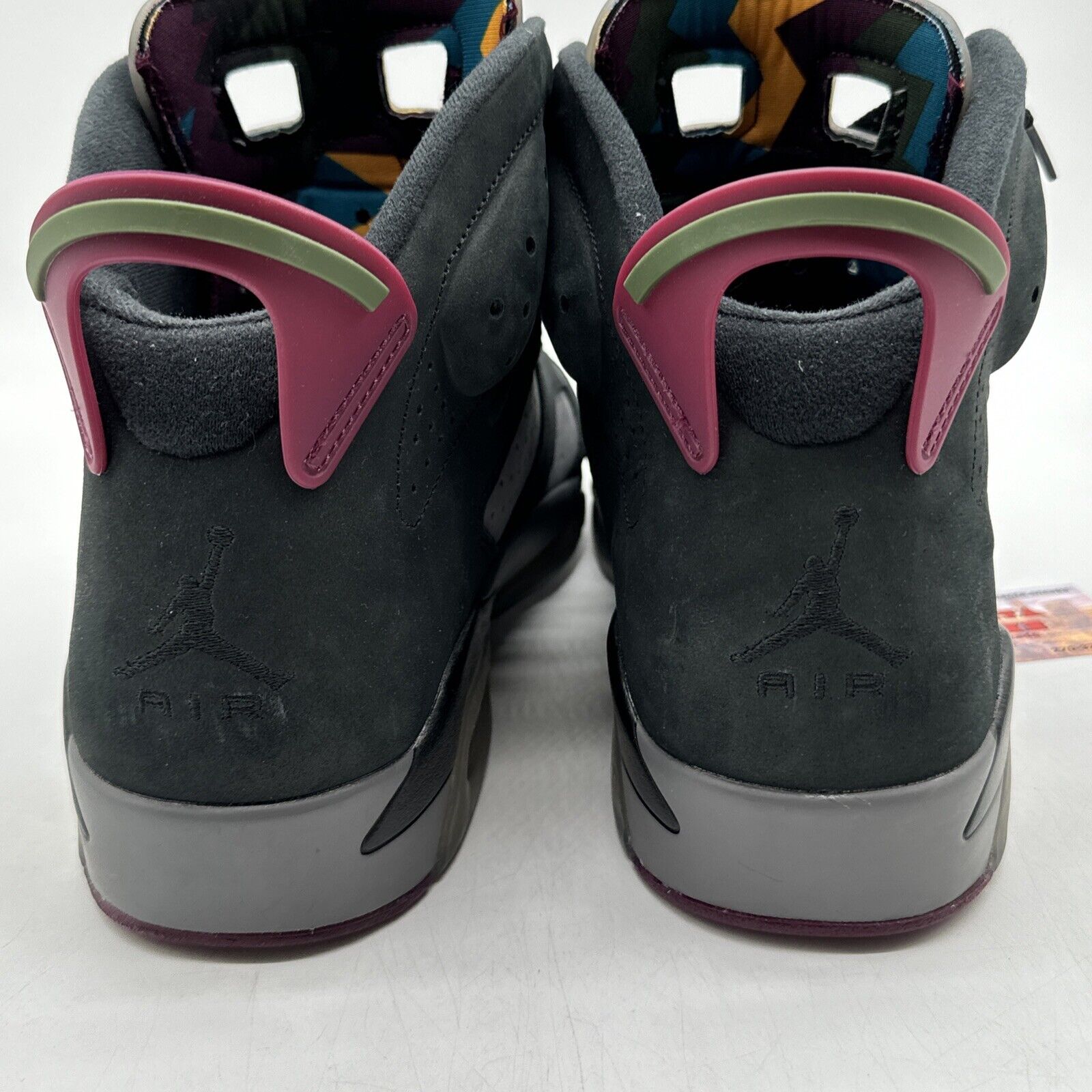 Size 13 - Jordan 6 Bordeaux Grey Burgundy Blue Brown Suede