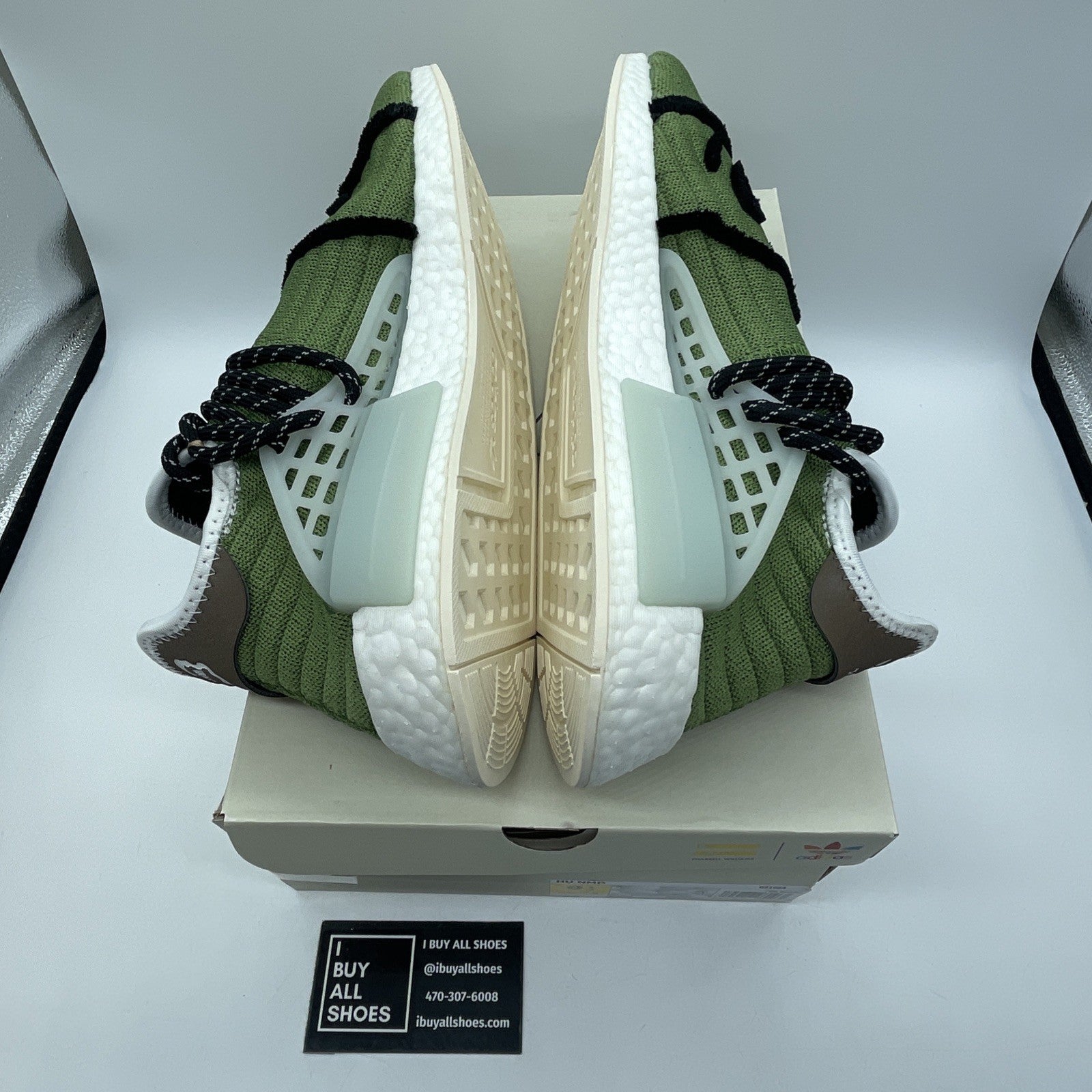 Size 9.5 - adidas BBC Ice Cream x Pharrell x NMD Human Race Running Dog