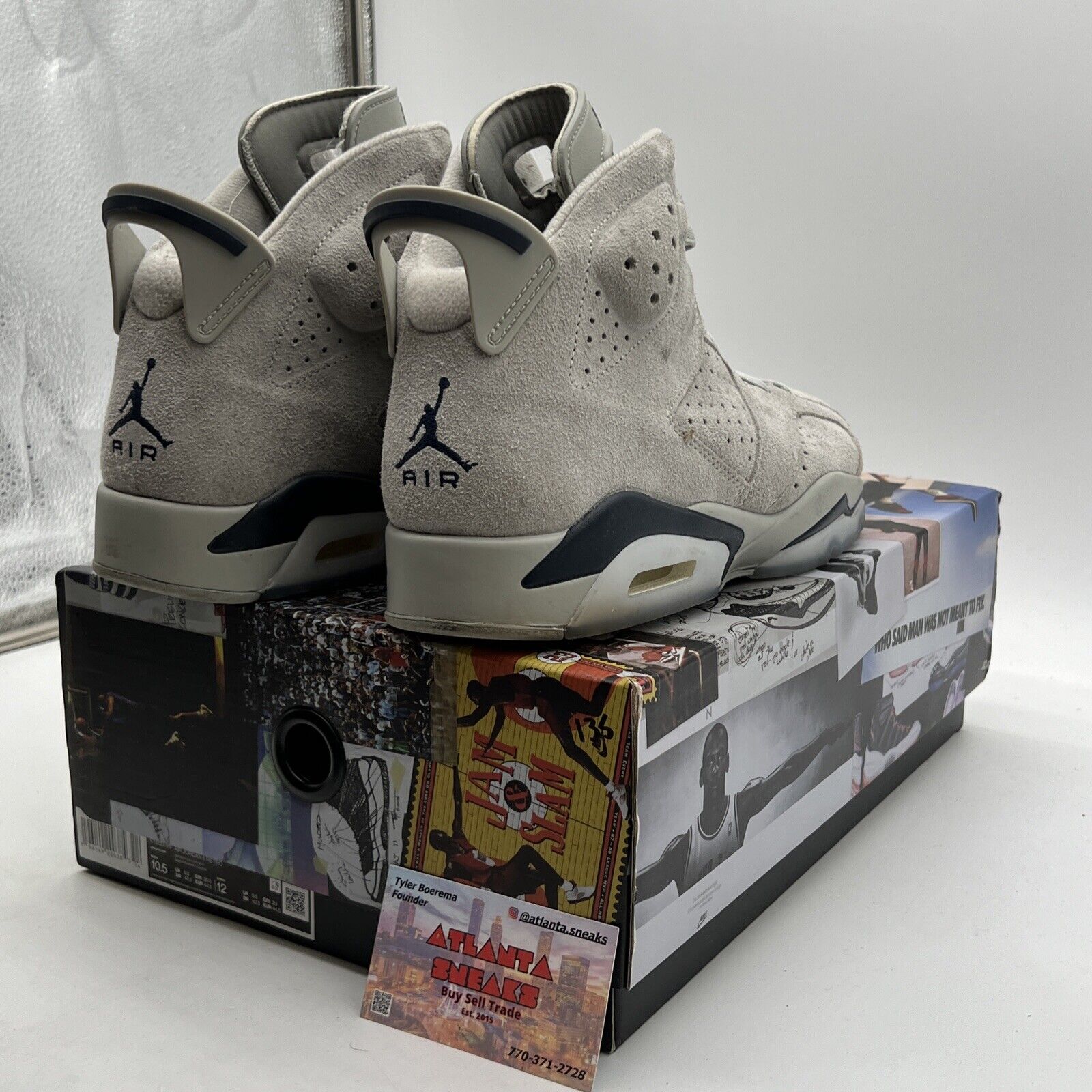 Size 10.5 - Jordan 6 Retro Mid Georgetown (CT8529-012)